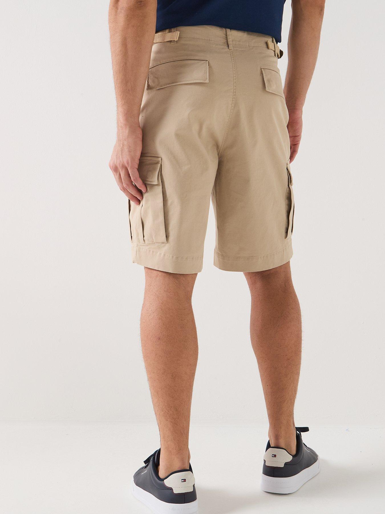 tommy-hilfiger-river-cargo-shorts-light-beigestillFront