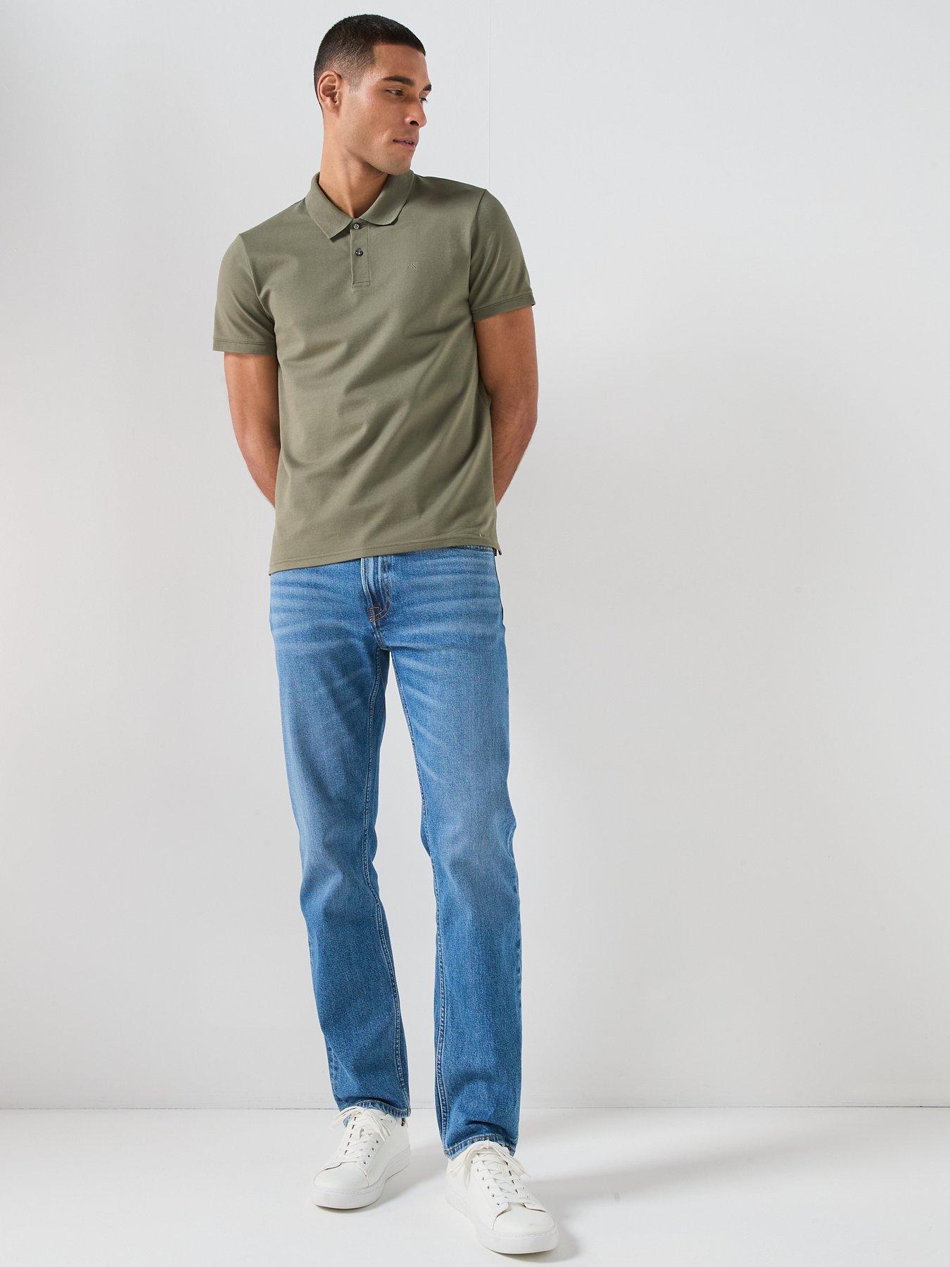 Image 3 of 5 of Calvin Klein Diggory Slim Fit Jeans - Light Wash