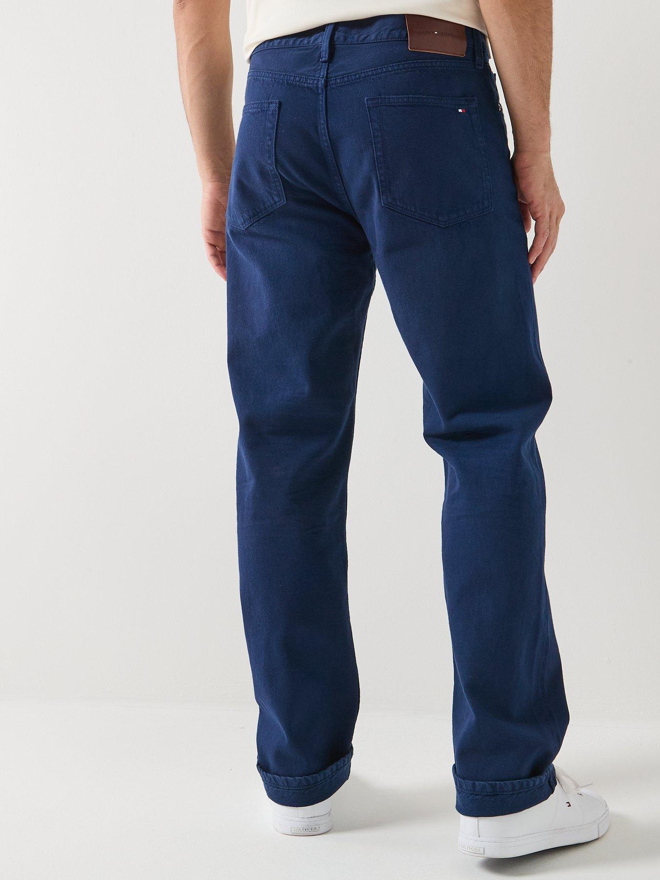 Image 2 of 6 of Tommy Hilfiger Dover Regular Straight Fit Jeans - Navy