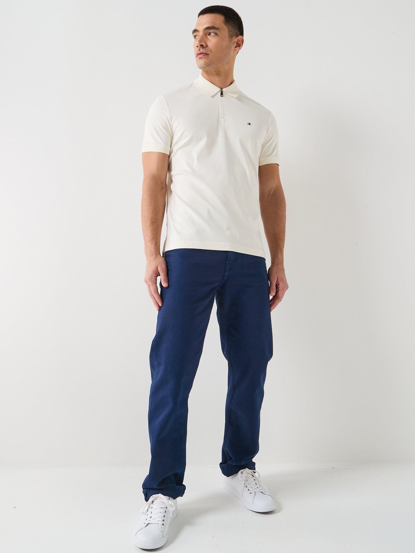 Image 3 of 6 of Tommy Hilfiger Dover Regular Straight Fit Jeans - Navy
