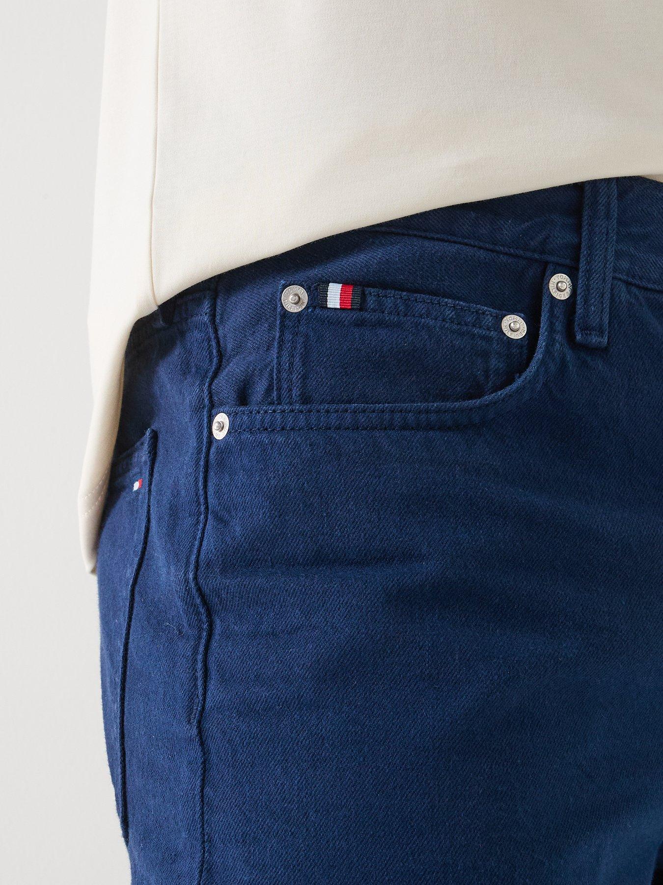 Image 4 of 6 of Tommy Hilfiger Dover Regular Straight Fit Jeans - Navy