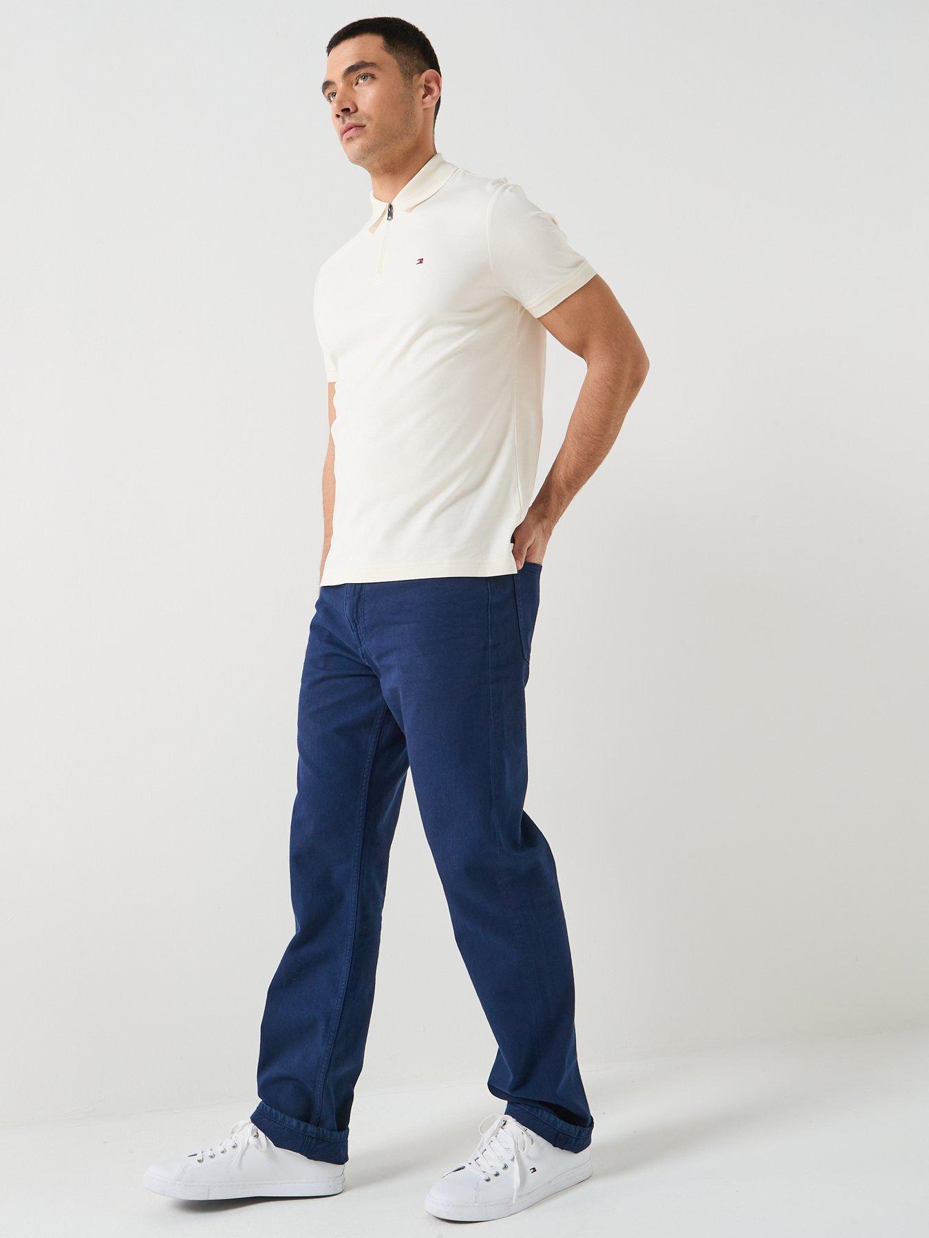 Image 6 of 6 of Tommy Hilfiger Dover Regular Straight Fit Jeans - Navy