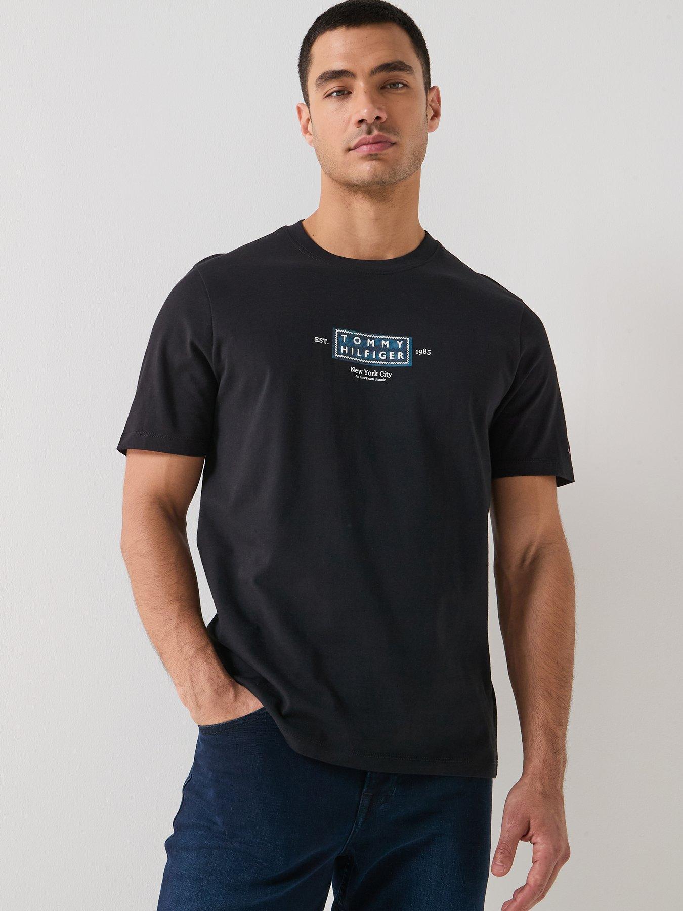 tommy-hilfiger-heritage-central-label-logo-t-shirt-black