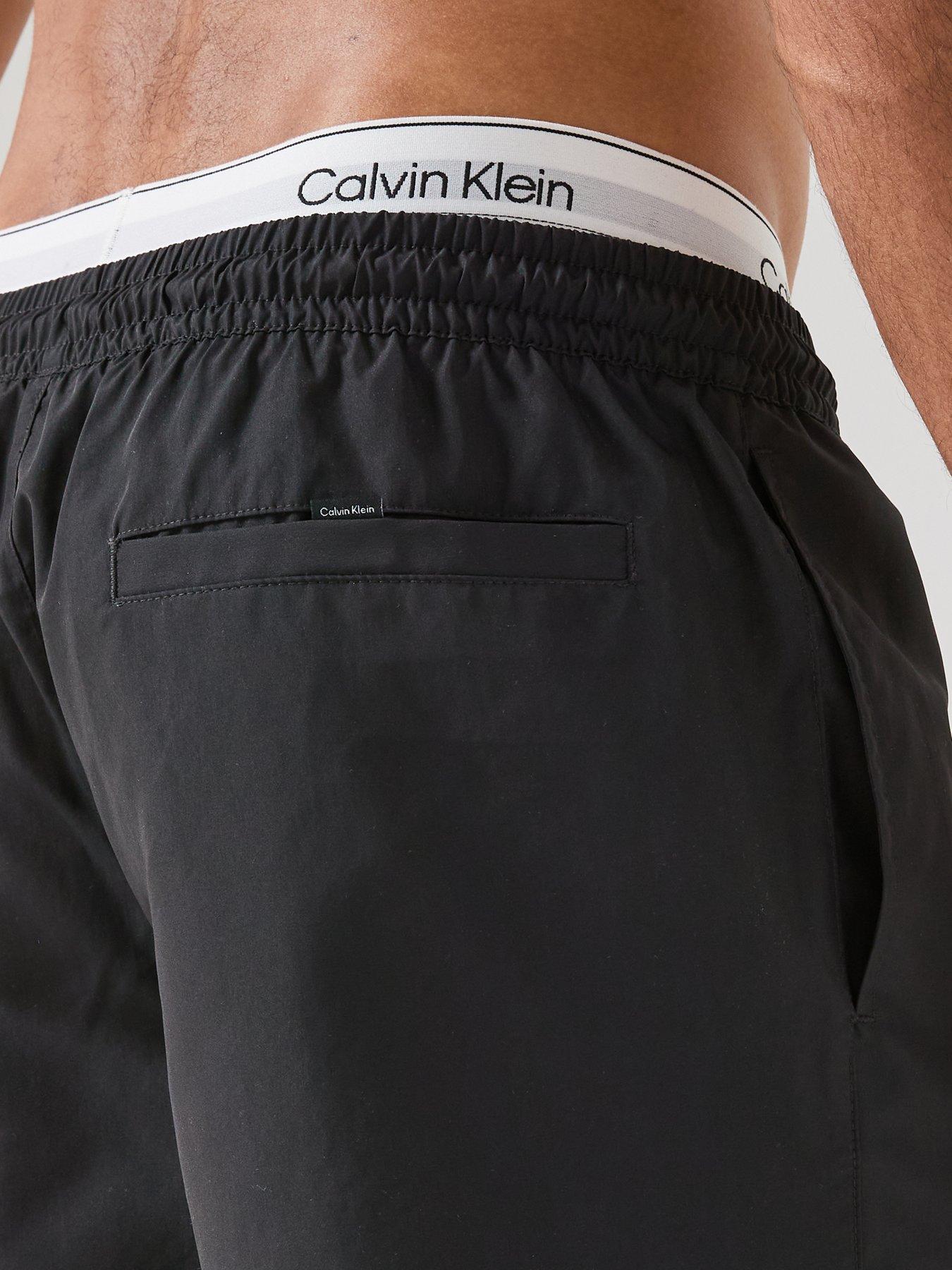 calvin-klein-essential-double-waistband-medium-swim-shorts-blackdetail