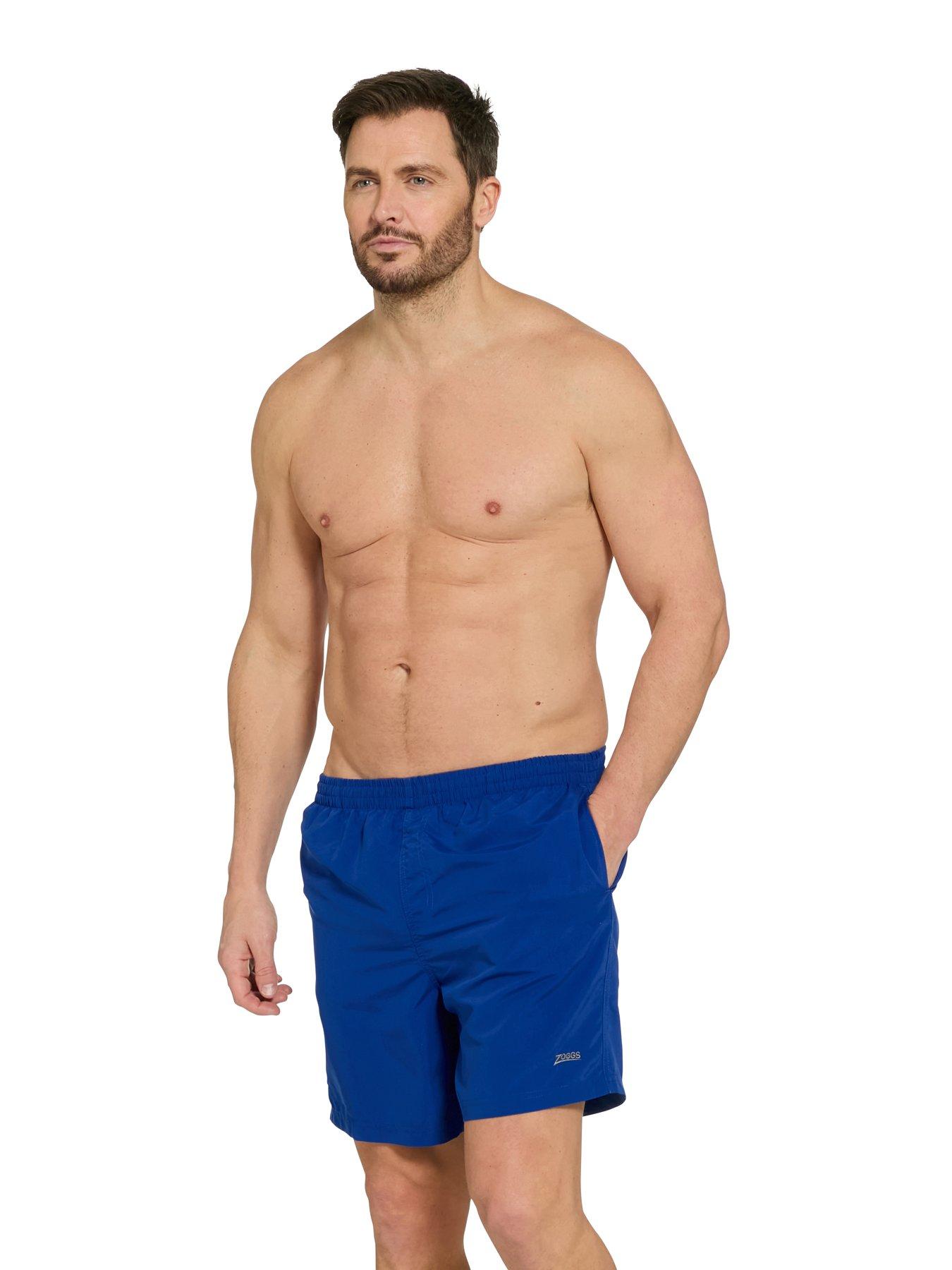 Zoggs Mens Swim Penrith 17 Inch Shorts - Blue