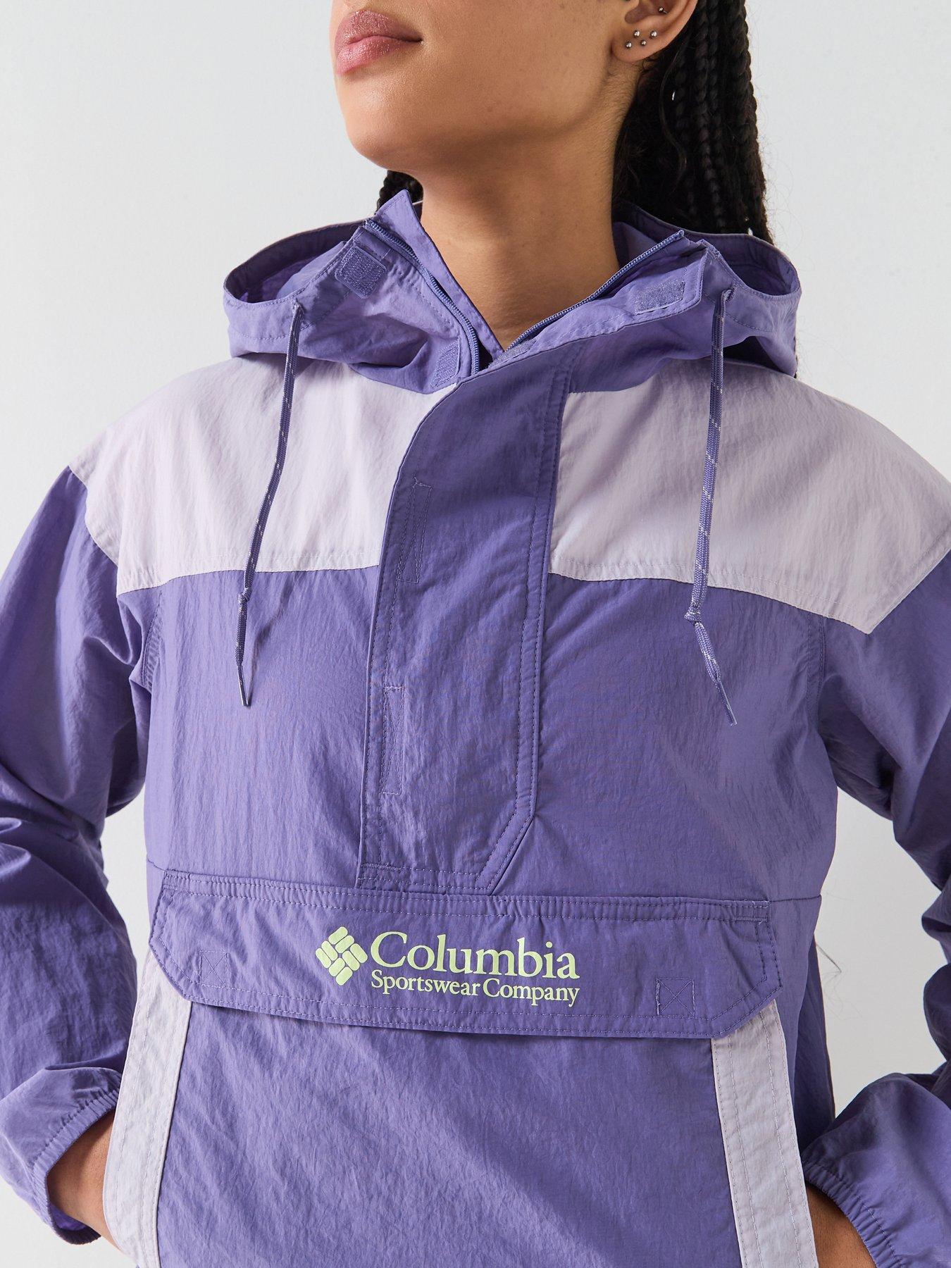 columbia-womens-challenger-ii-windbreaker-purpleoutfit