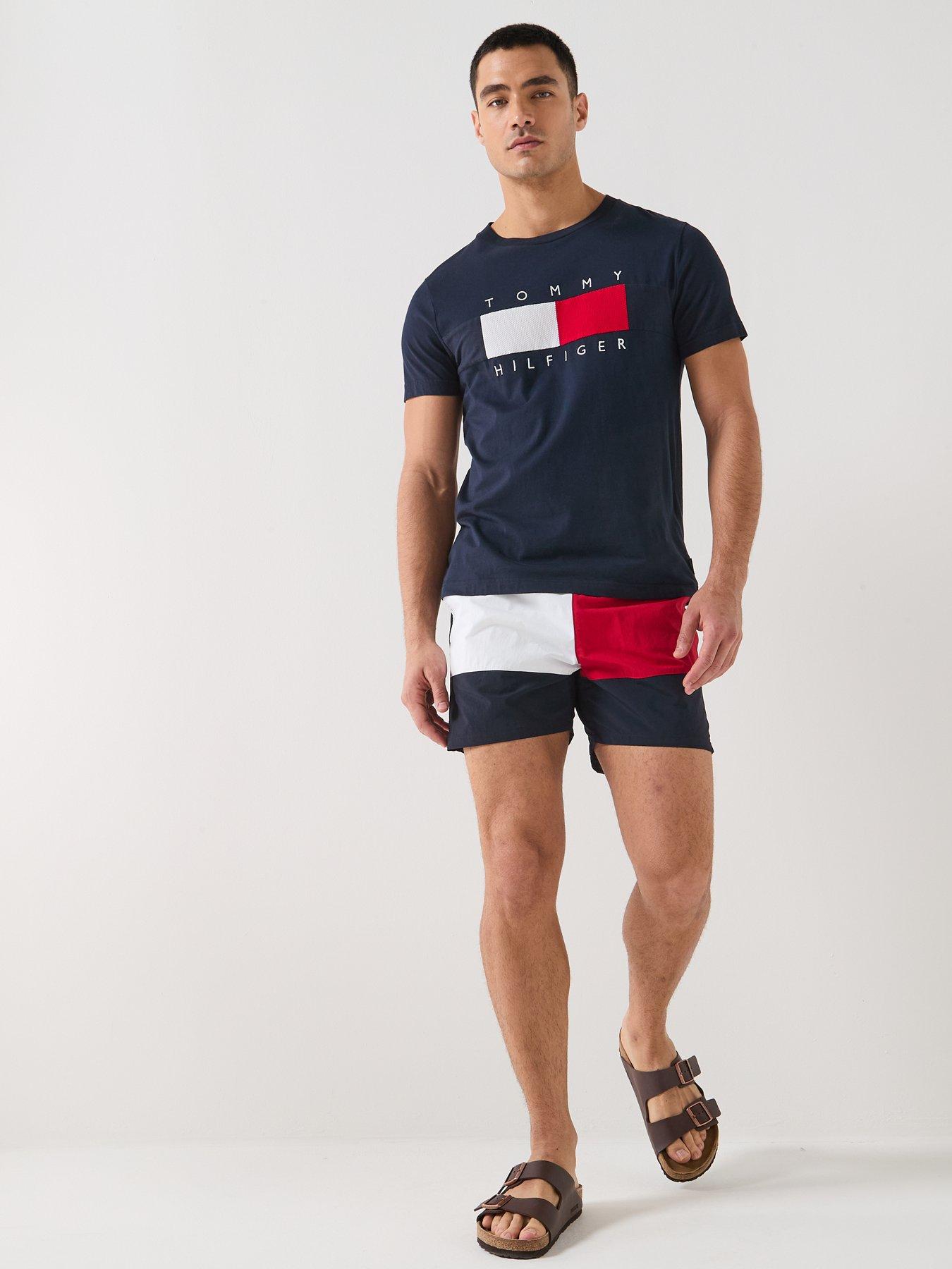 tommy-hilfiger-archive-large-flag-medium-swim-shorts-navyback