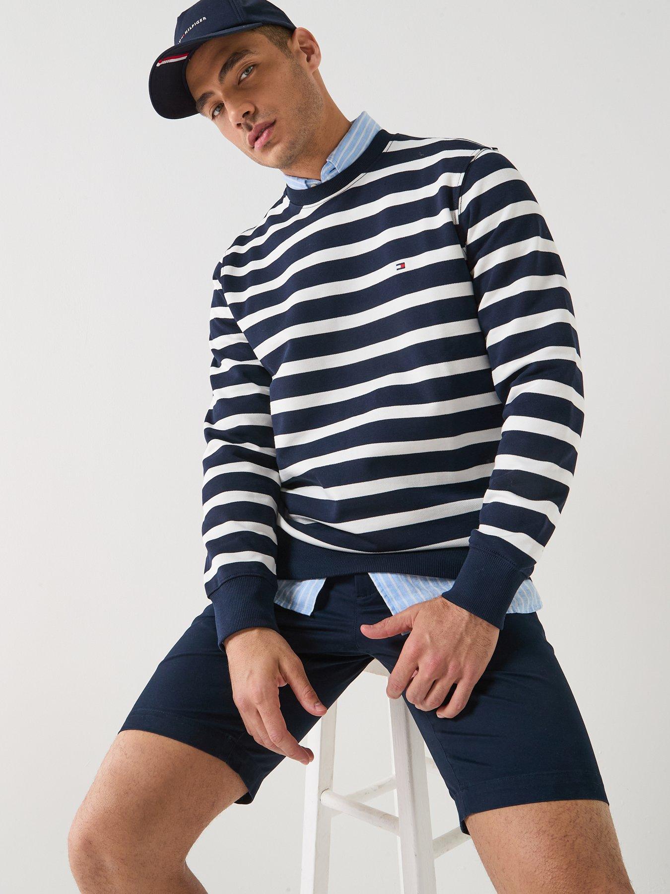 tommy-hilfiger-tommy-hilfiger-essential-block-stripe-crew-sweatshirt-navyoutfit