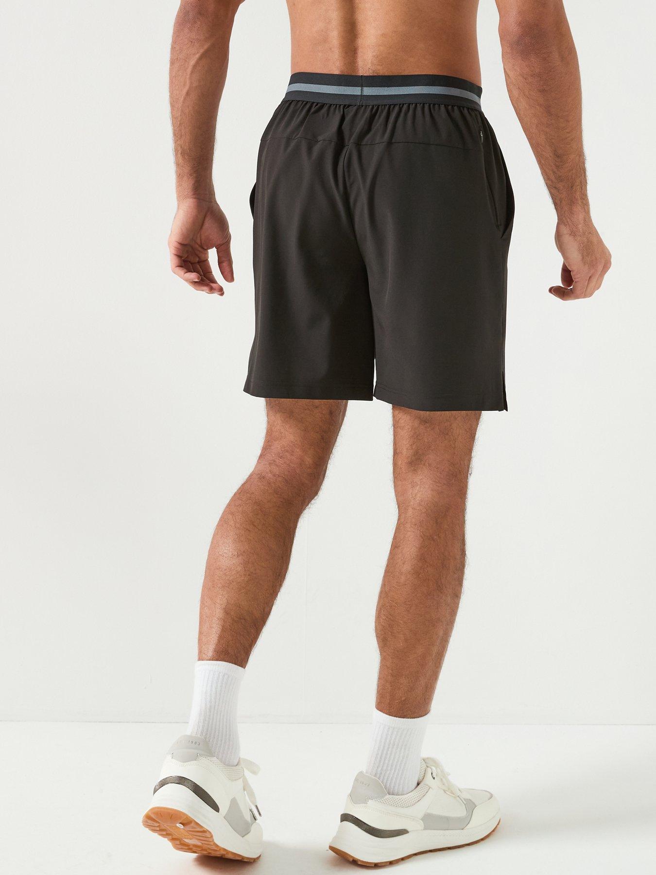 calvin-klein-sport-work-out-woven-shorts-blackstillFront