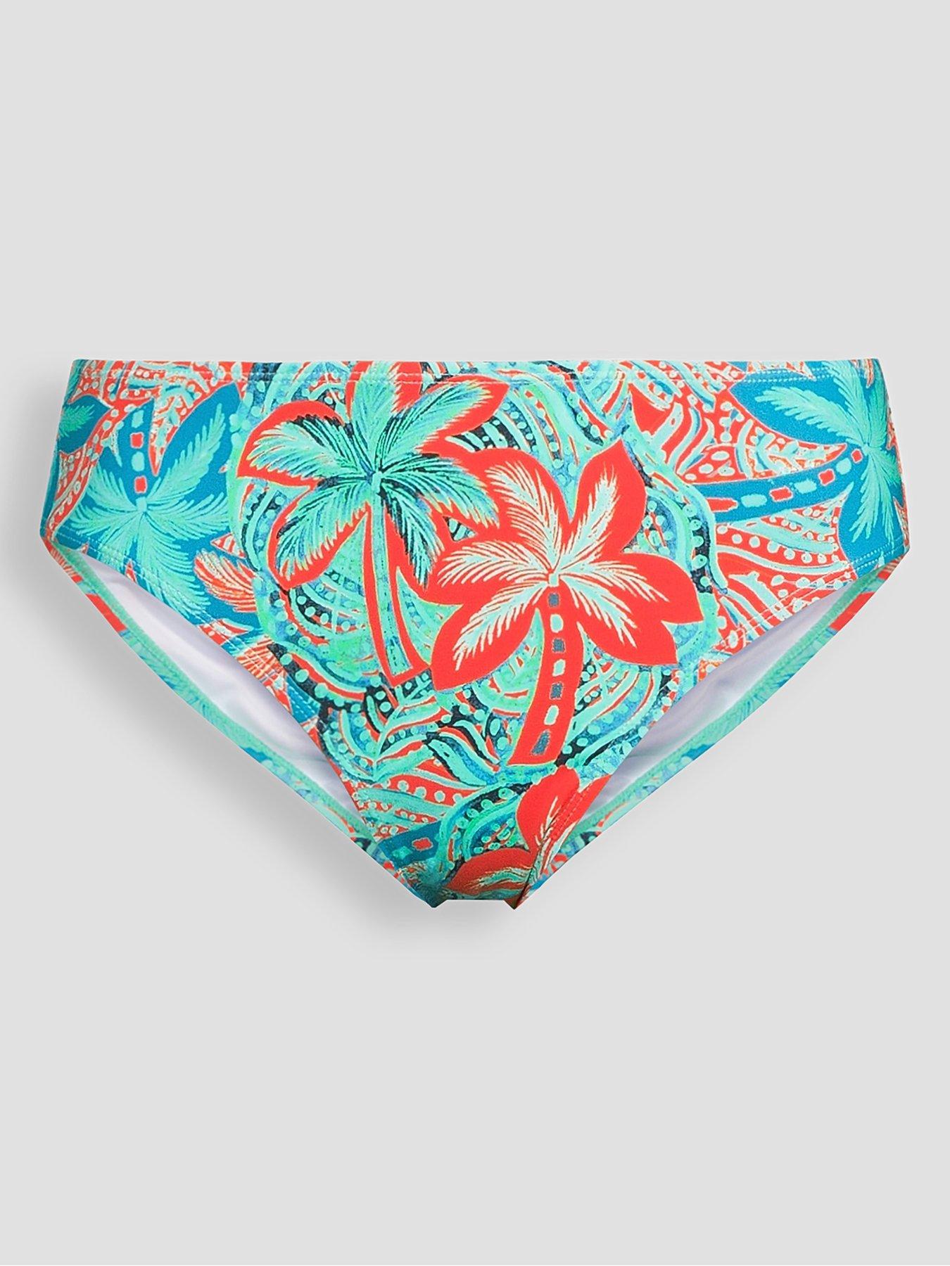 Image 7 of 7 of The Very Collection Mix &amp; Match Mid Rise Bikini Brief - Multi