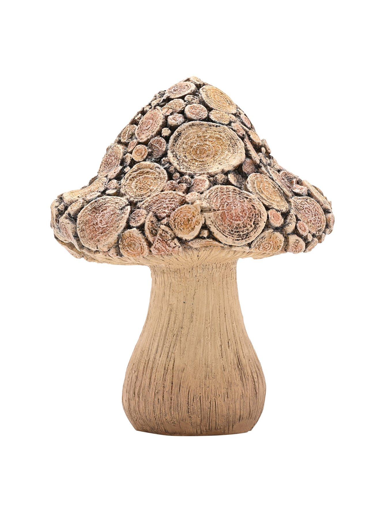 country-living-country-living-wood-effect-mushroom-with-log-20cmsstillFront