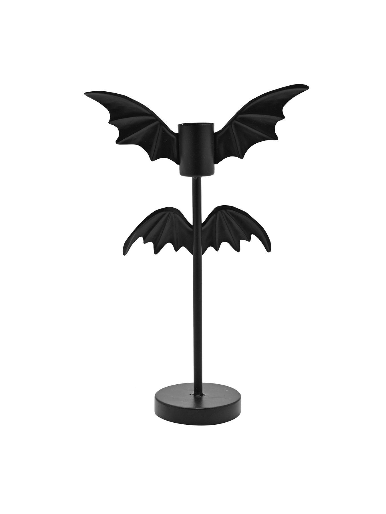 The Seasonal Gift Co Double Bat Wing Candlestick - 12"