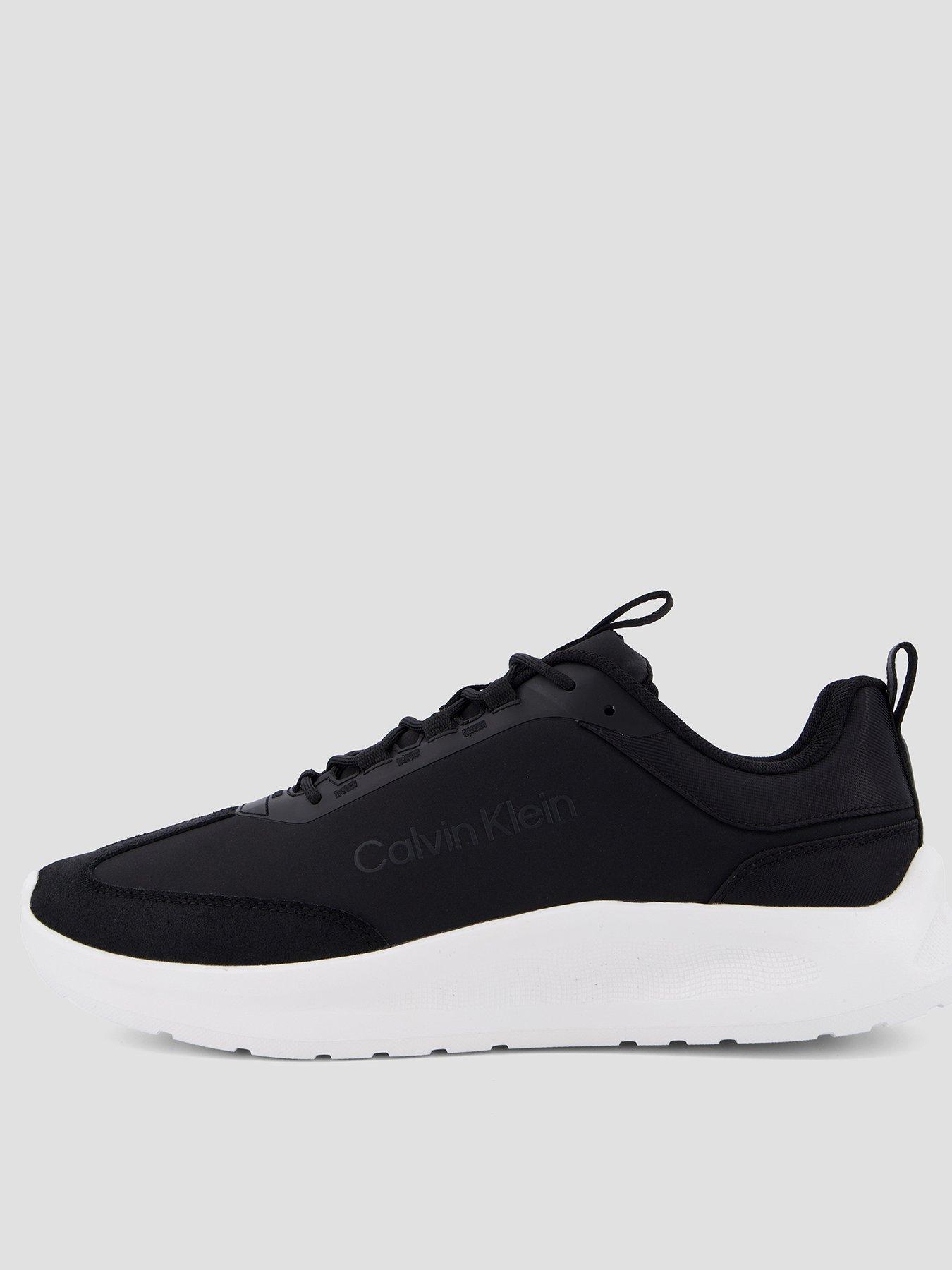 Image 1 of 7 of Calvin Klein Light Eva Runner Trainer - Black/White