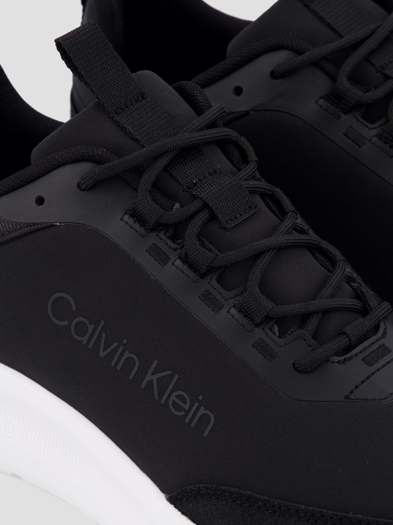 Image 5 of 7 of Calvin Klein Light Eva Runner Trainer - Black/White
