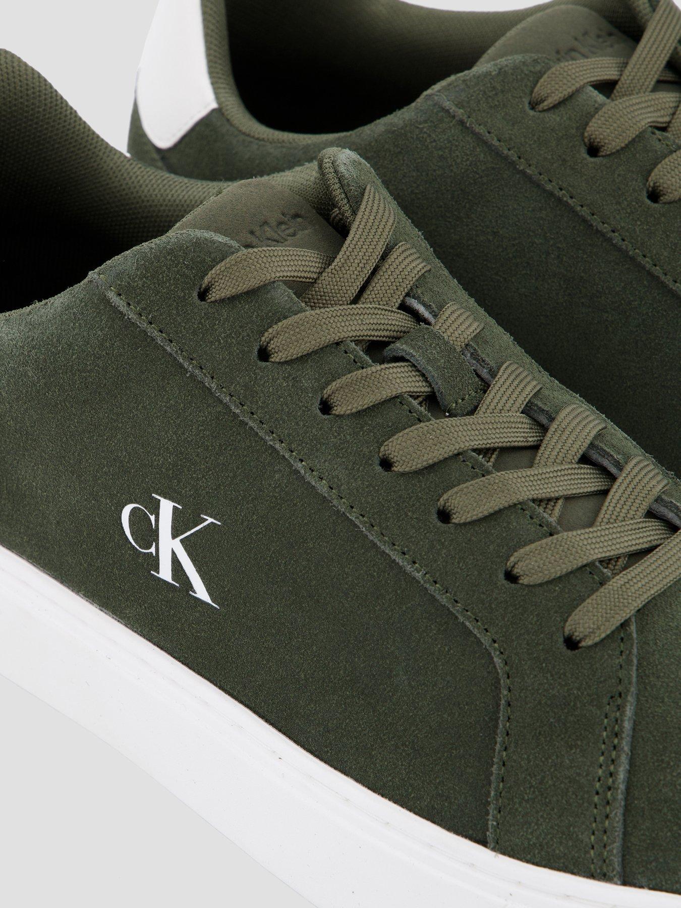 Image 5 of 7 of Calvin Klein Classic Cupsole Laceup Trainer - Dark Green