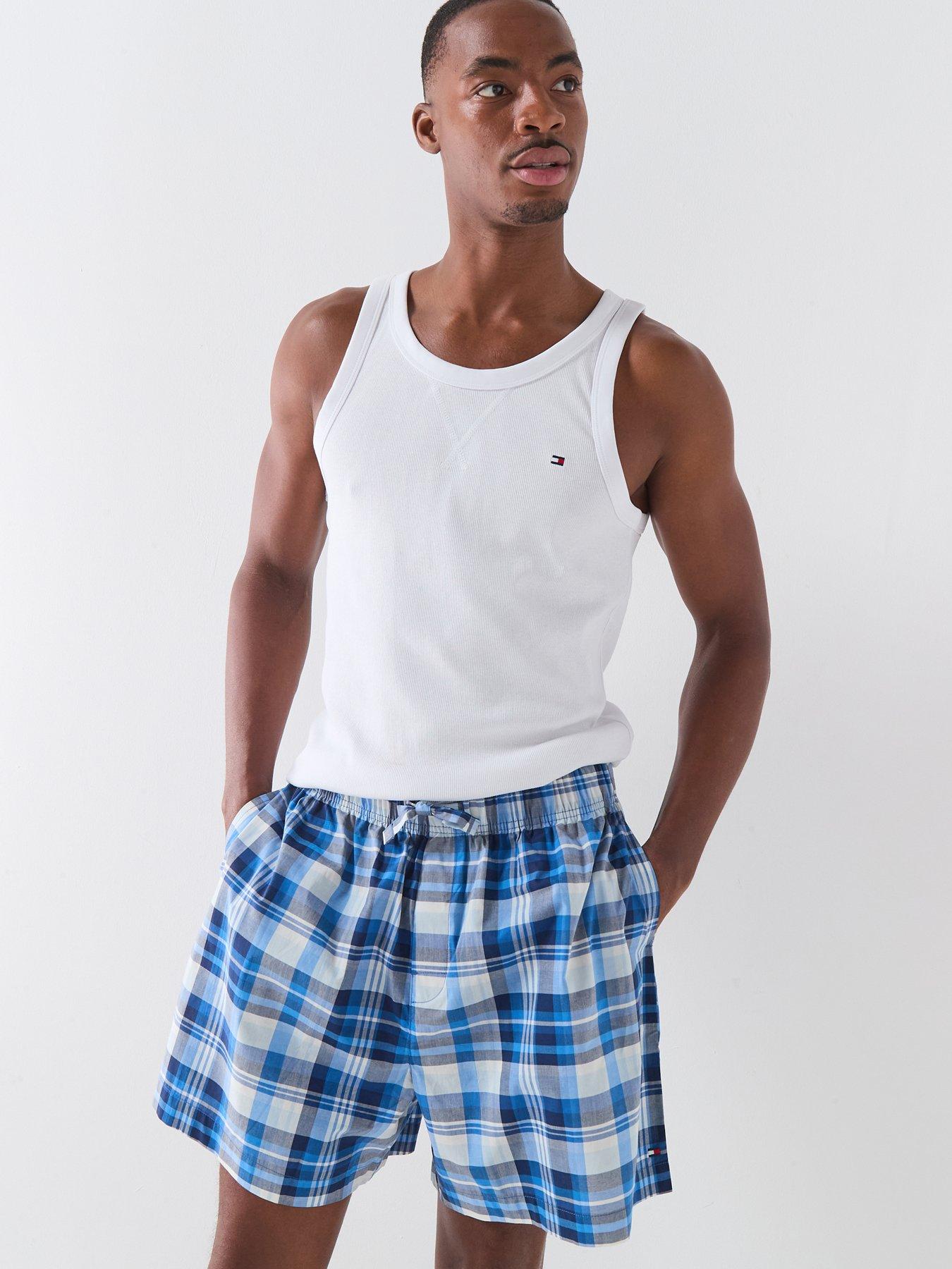 Tommy Hilfiger Vest  &  Woven Pyjama Set - Multi