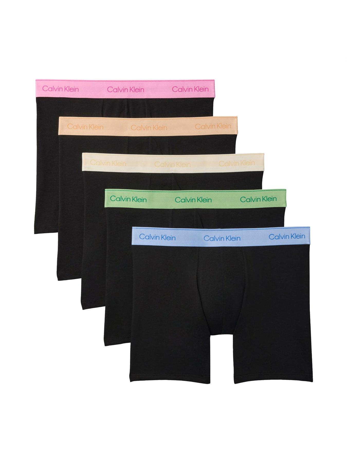 Calvin Klein Underwear 5 Pack Pride Boxer Brief - Black