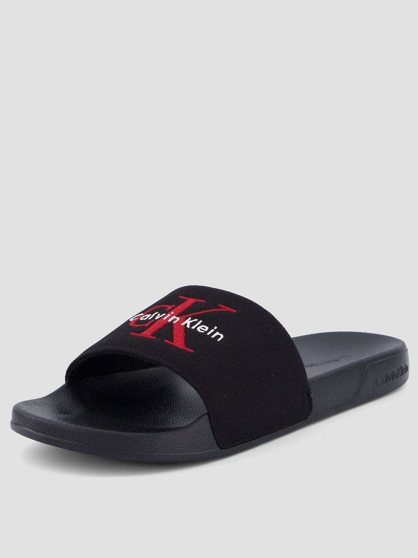 calvin-klein-essential-signature-logo-slider-black