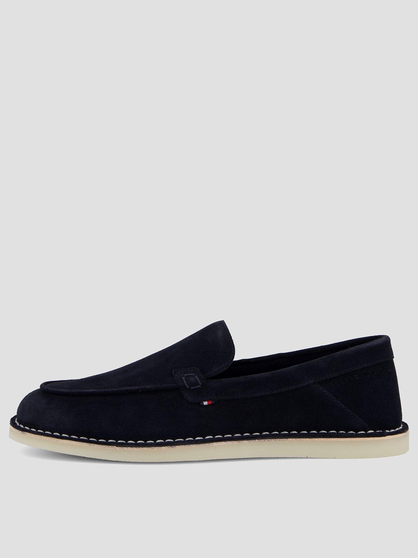 tommy-hilfiger-stitchdown-suede-loafer-navyfront