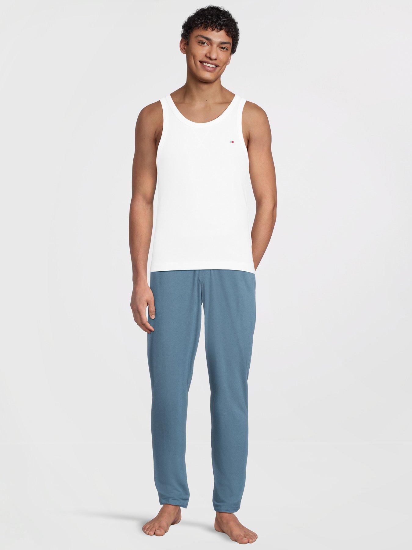 Image 4 of 5 of Tommy Hilfiger 2 Pack Rib Vests - White