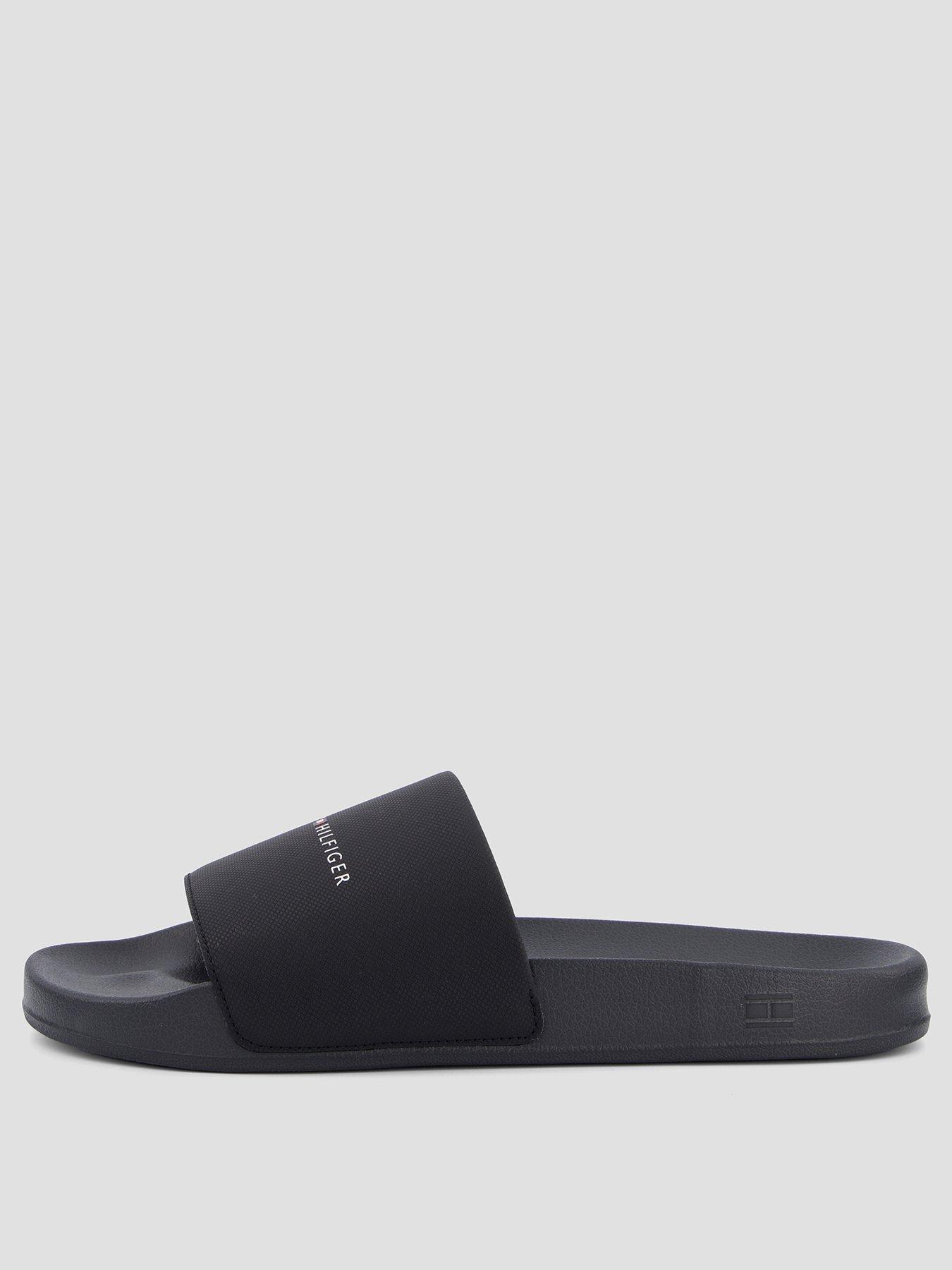 Image 2 of 7 of Tommy Hilfiger Core Pool Sliders - Black