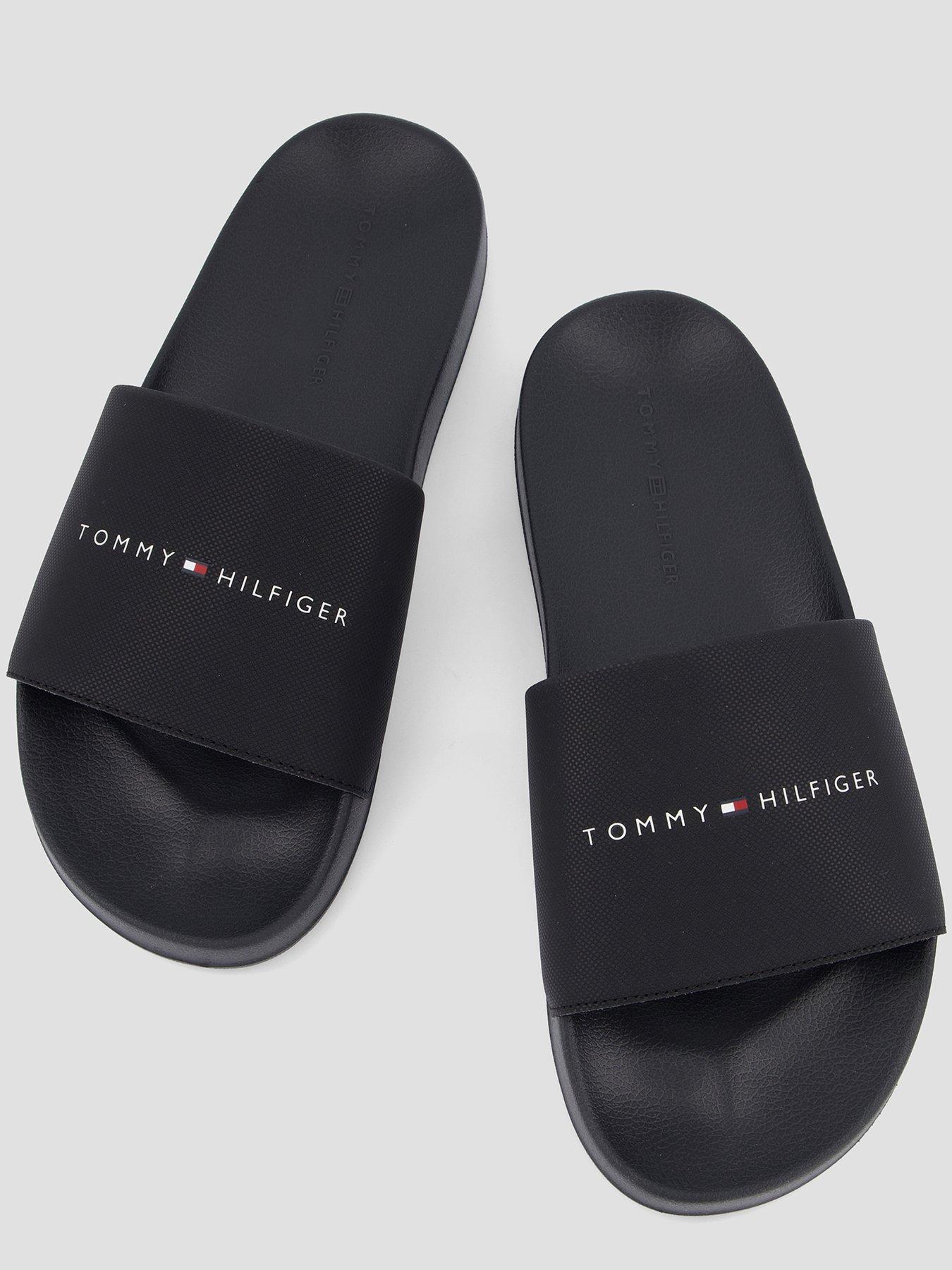 Image 3 of 7 of Tommy Hilfiger Core Pool Sliders - Black
