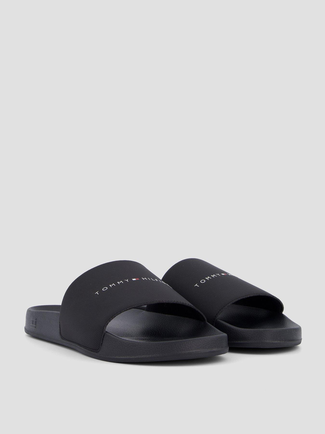 Image 6 of 7 of Tommy Hilfiger Core Pool Sliders - Black