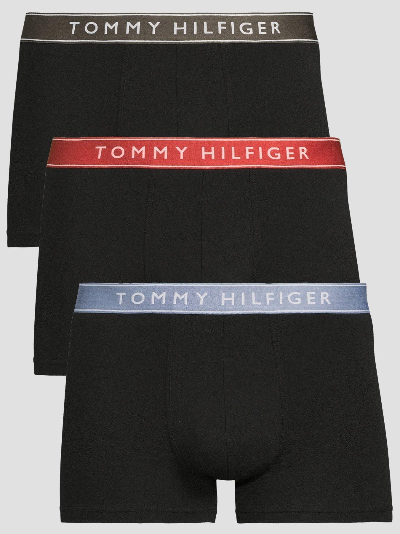 Tommy Hilfiger 3 Pack Everyday Essentials Trunks - Black