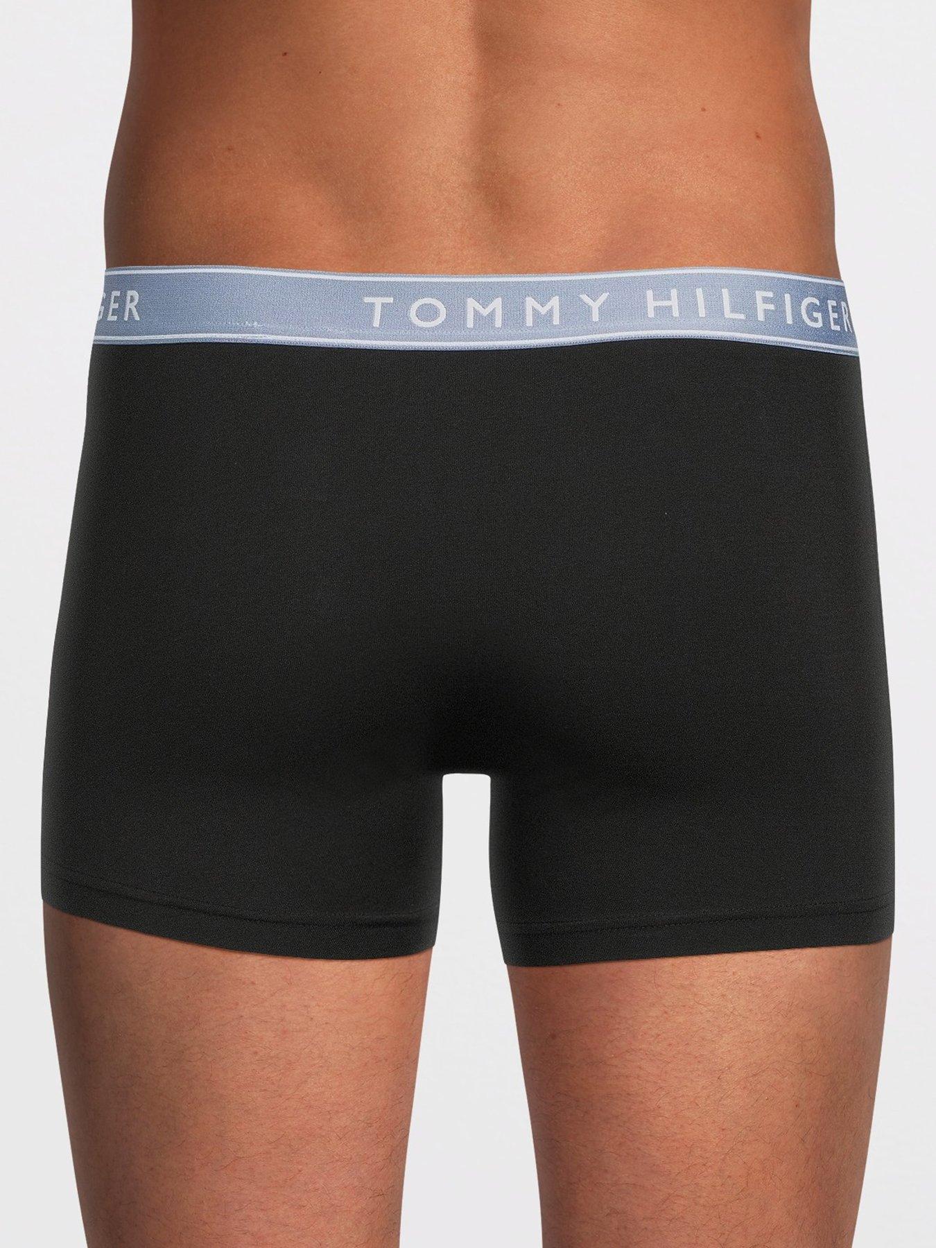 Image 3 of 3 of Tommy Hilfiger 3 Pack Everyday Essentials Trunks - Black