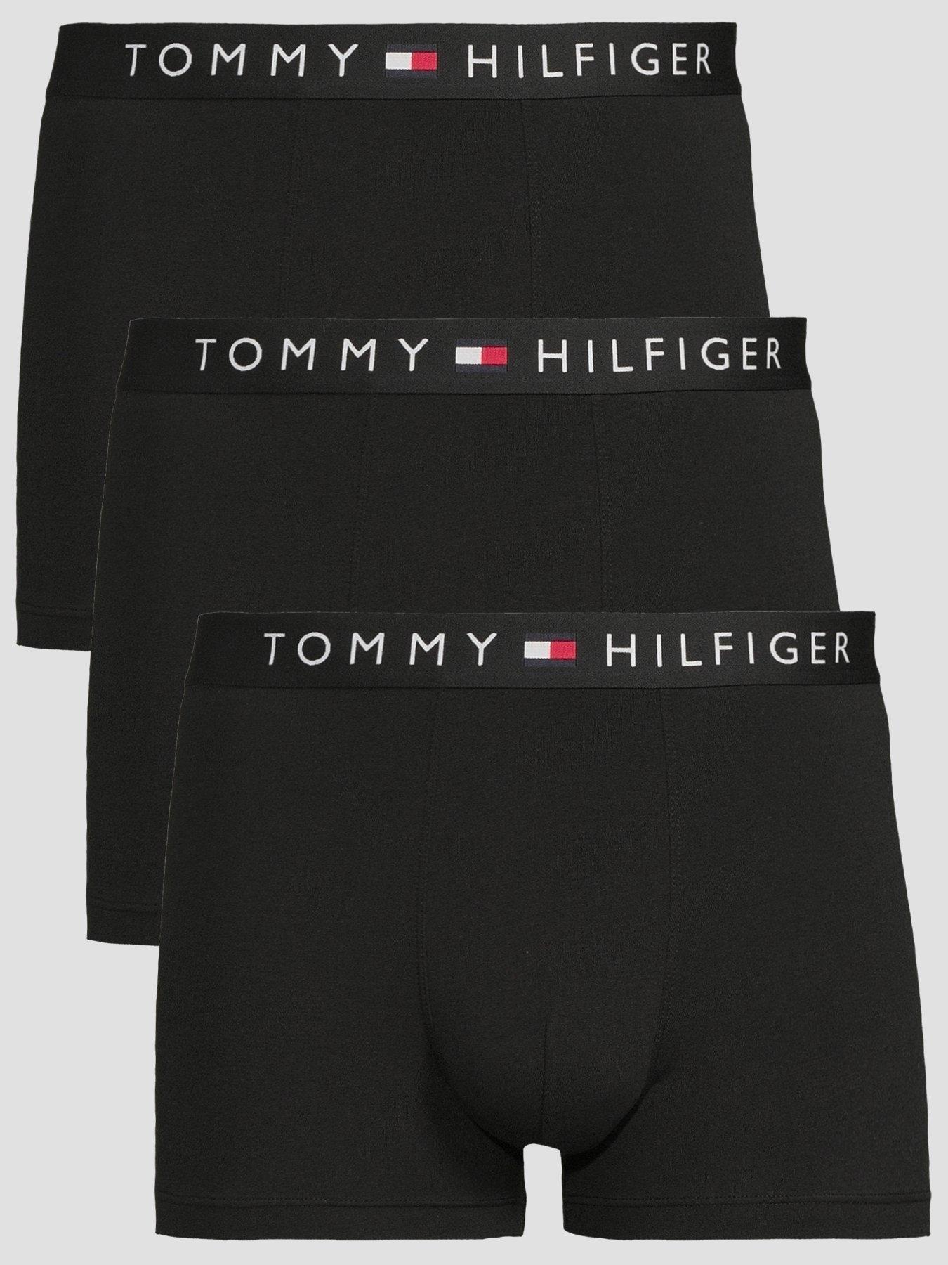 tommy-hilfiger-3-pack-everyday-essentials-trunks-black