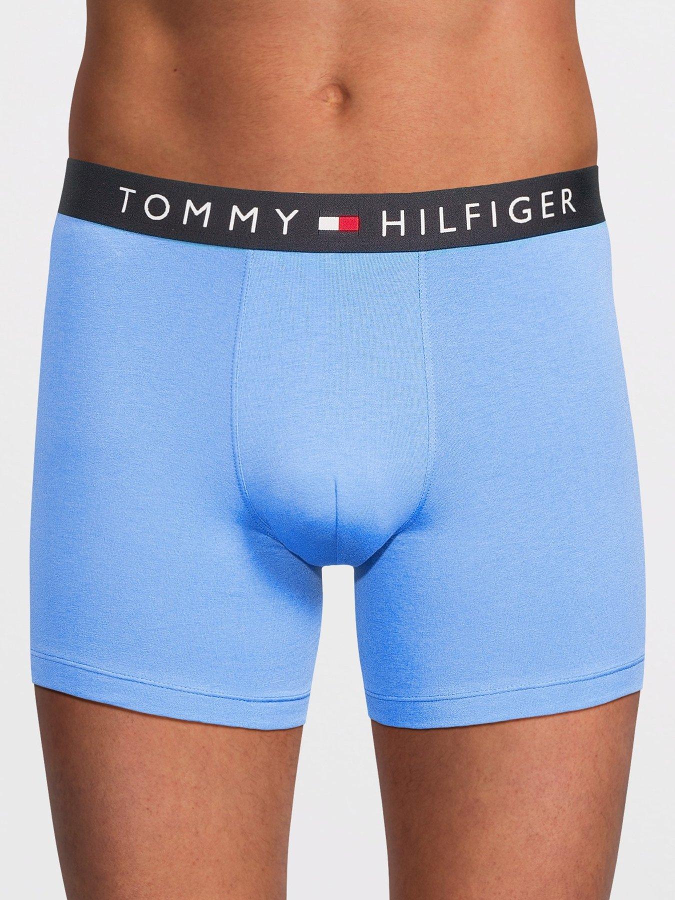 Image 2 of 3 of Tommy Hilfiger Tommy Hilfiger 3 Pack Original Boxer Brief - Blue