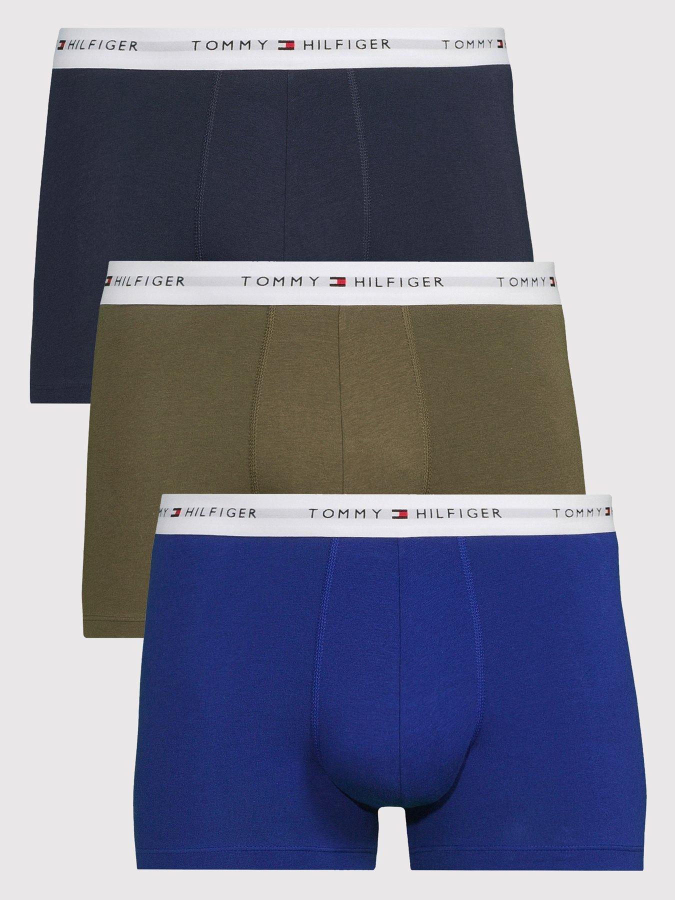tommy-hilfiger-3-pack-signature-cotton-essentials-trunks-assortedfront