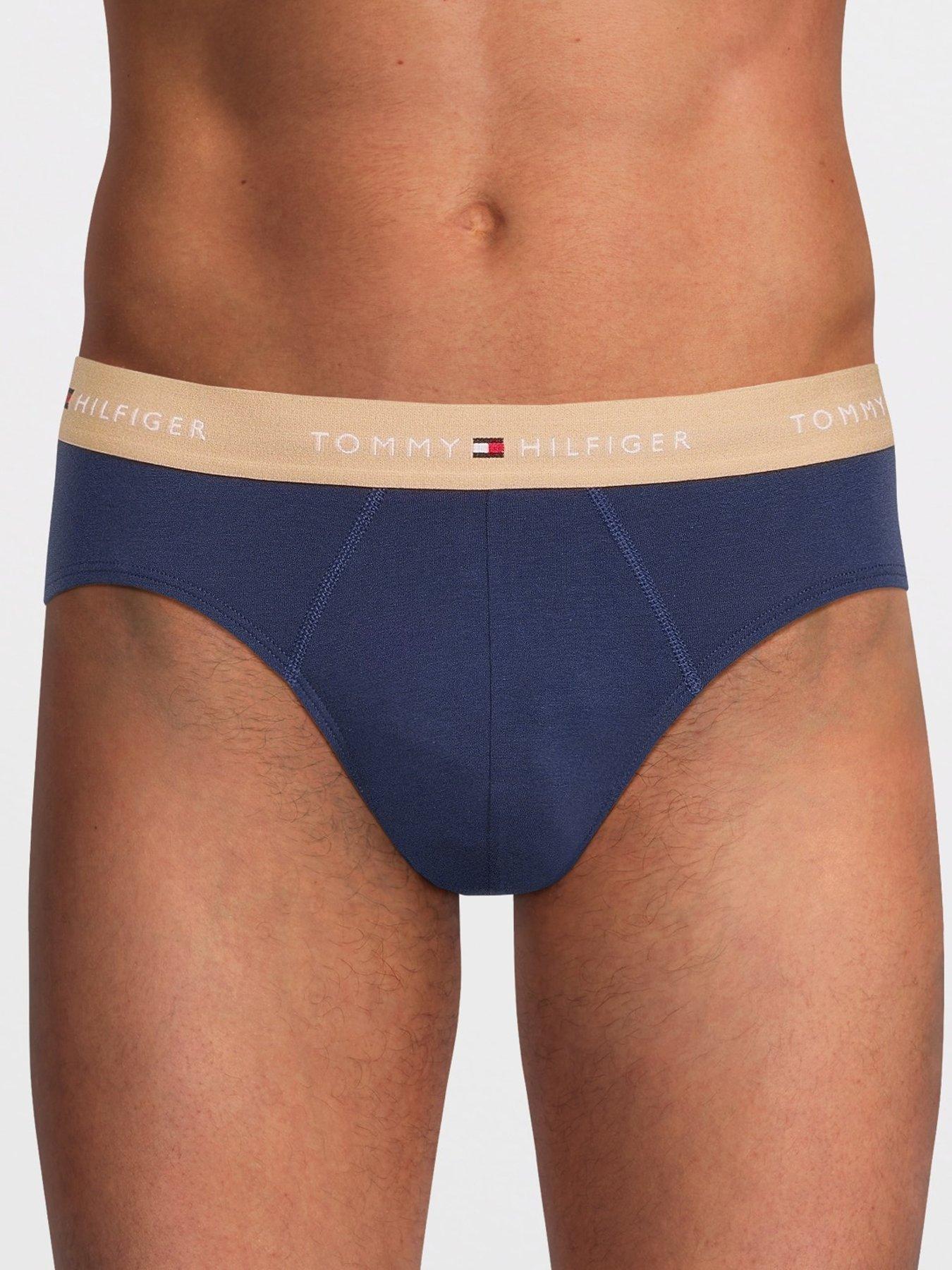 tommy-hilfiger-3-pack-signature-cotton-briefs-bluestillFront