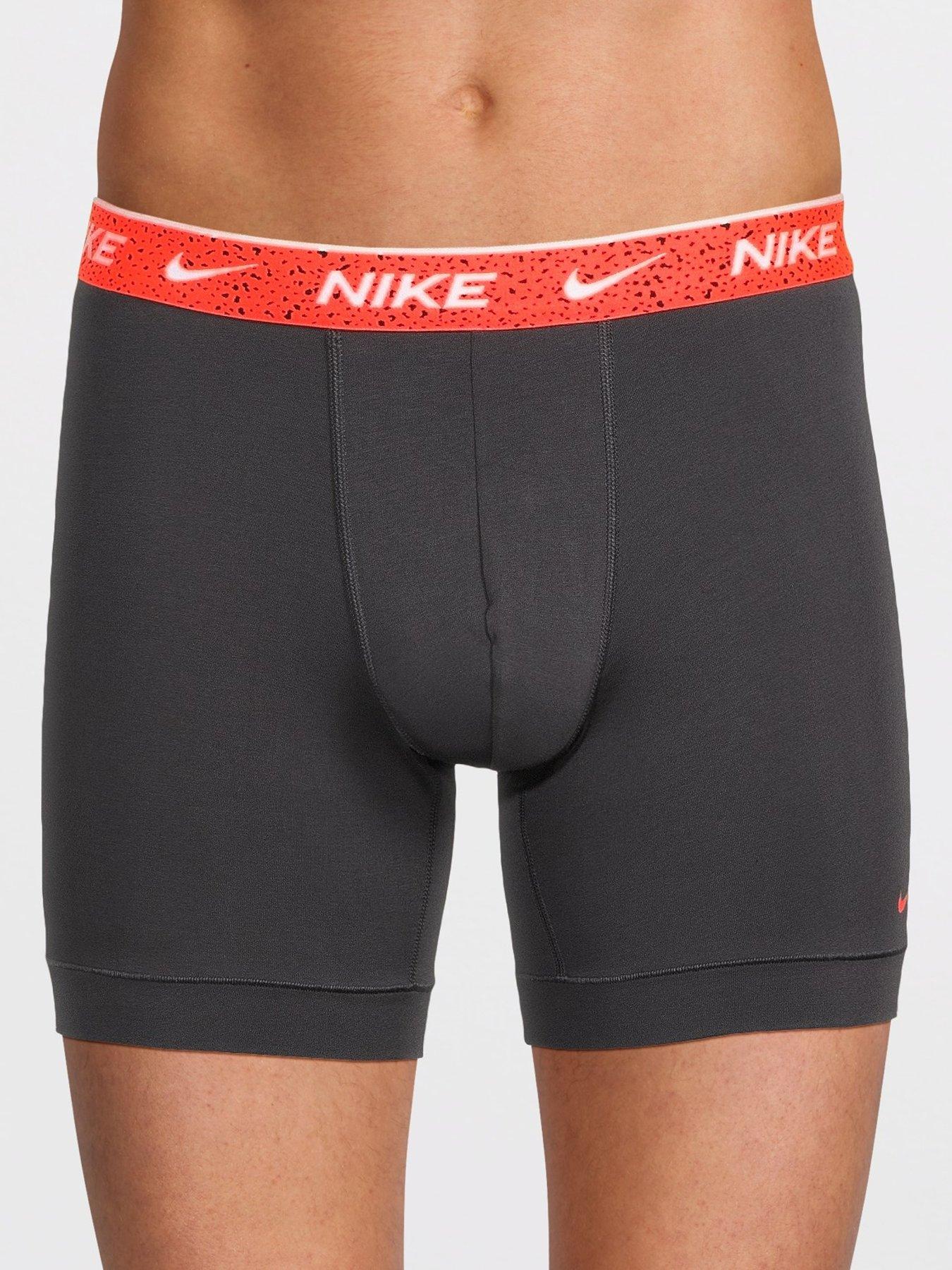 Image 2 of 3 of Nike Cotton Stretch 3 Pack Boxer Brief - Assorted