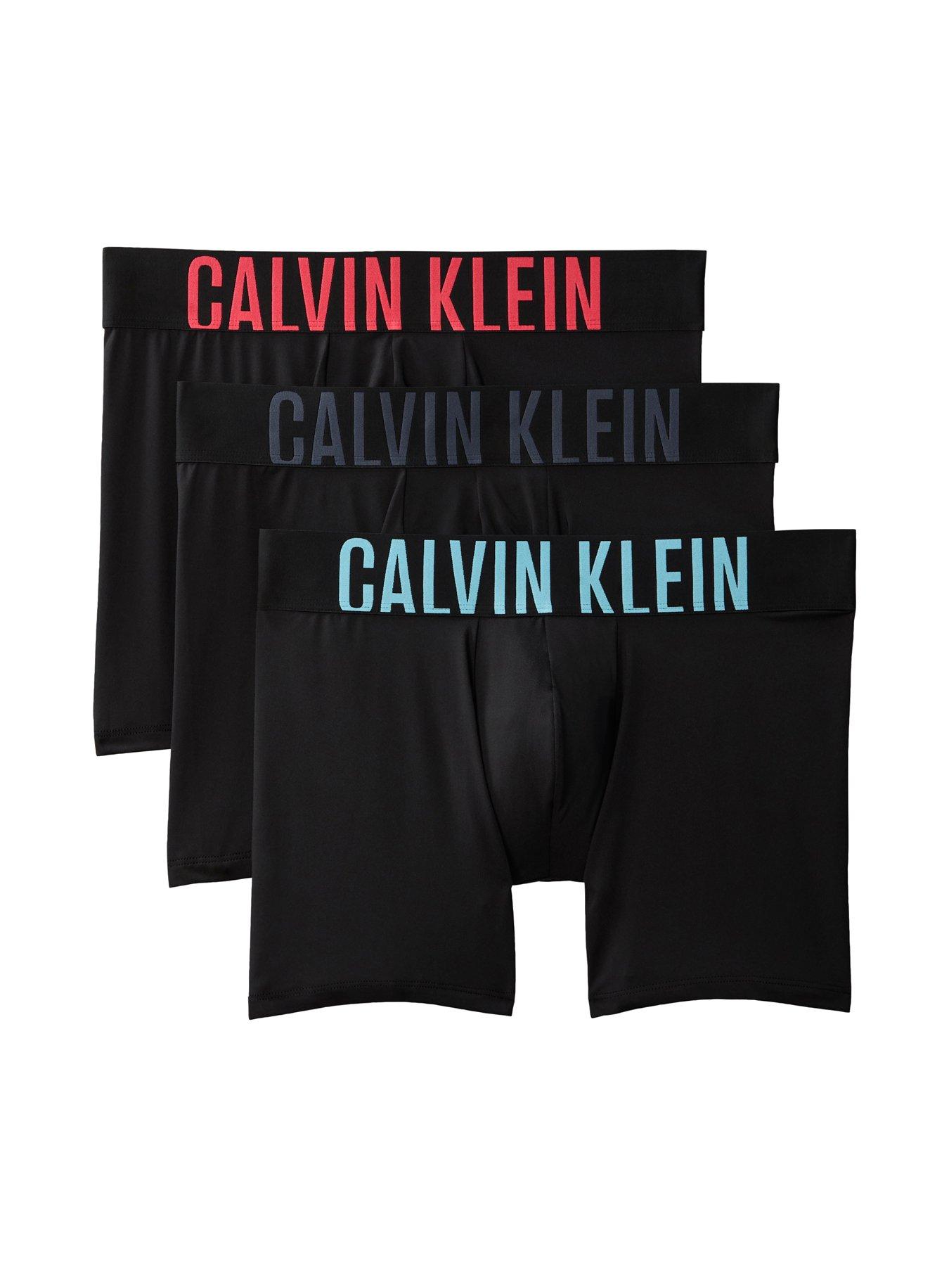 Calvin Klein Underwear Intense Power Micro Fibre 3 Pack Boxer Brief - Black