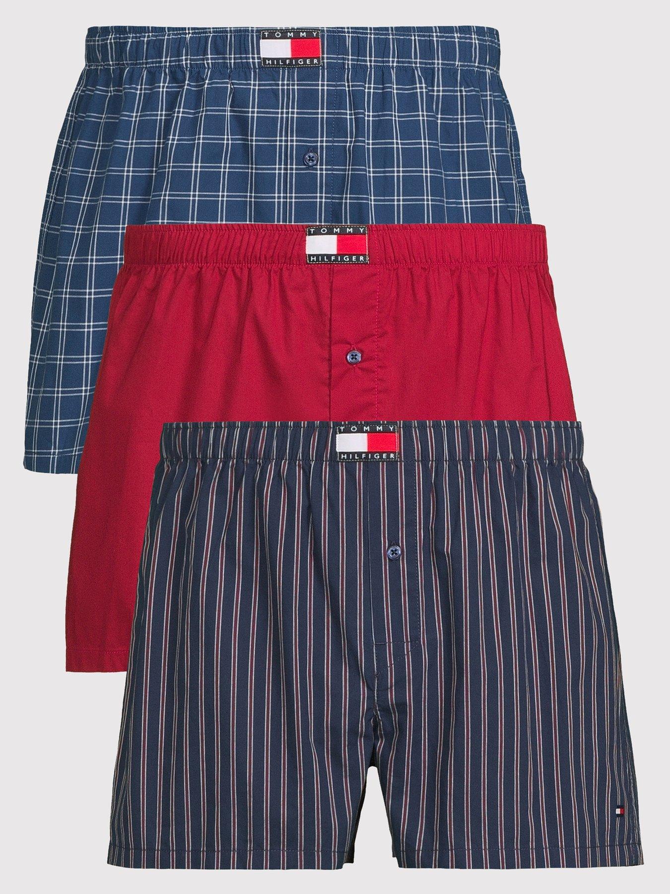 tommy-hilfiger-3-pack-woven-boxers-assorted