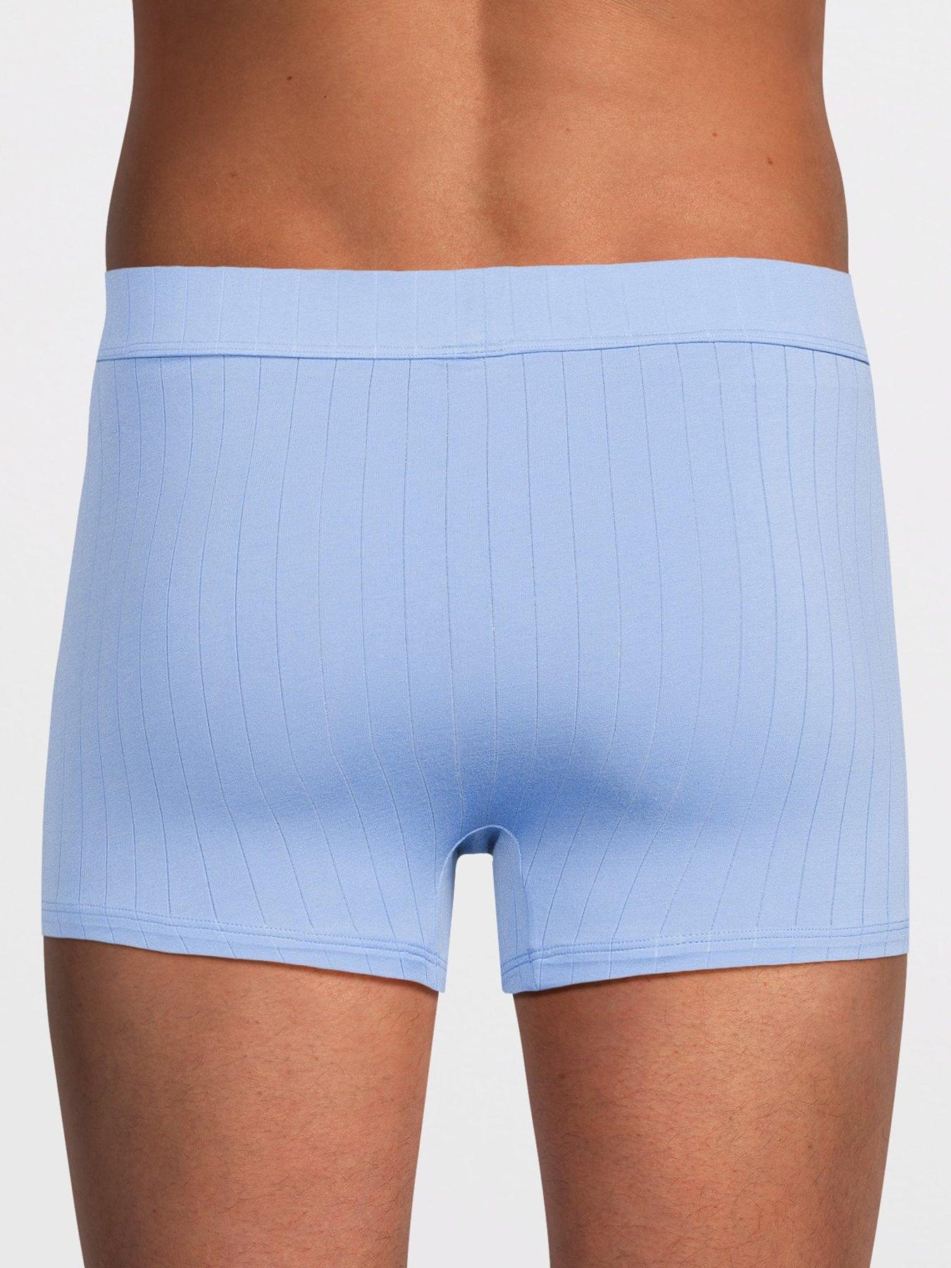 calvin-klein-underwear-heritage-badge-single-ribbed-trunks-bluestillFront