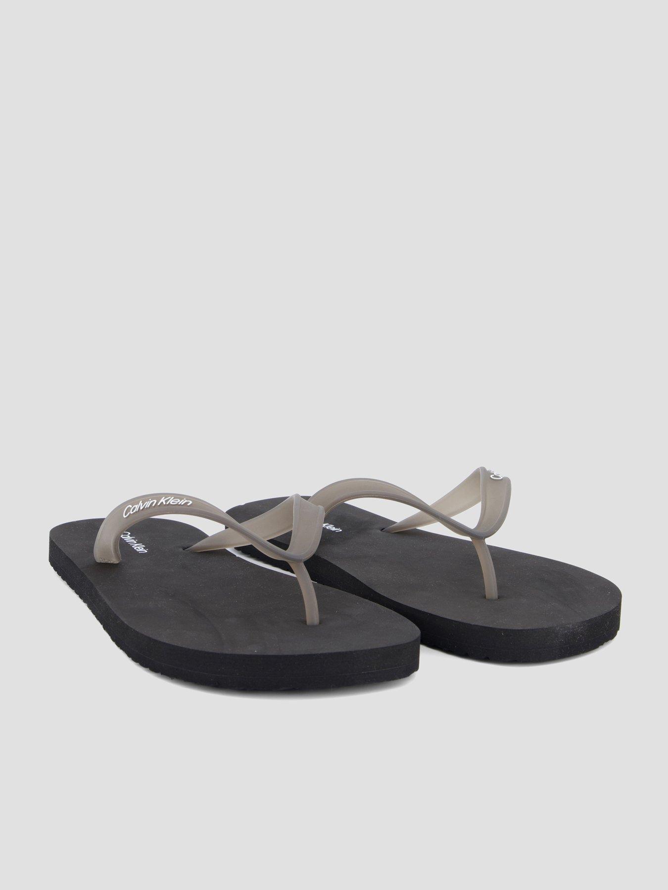 Image 6 of 7 of Calvin Klein Beach Flip Flop - Black