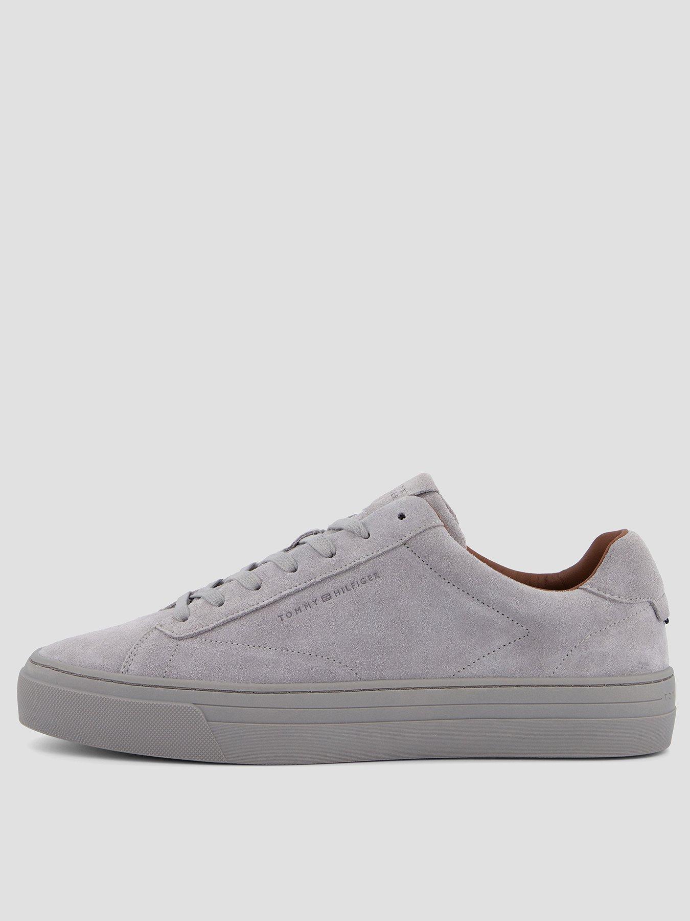Tommy Hilfiger Park Premium Suede Trainer - Universal Grey