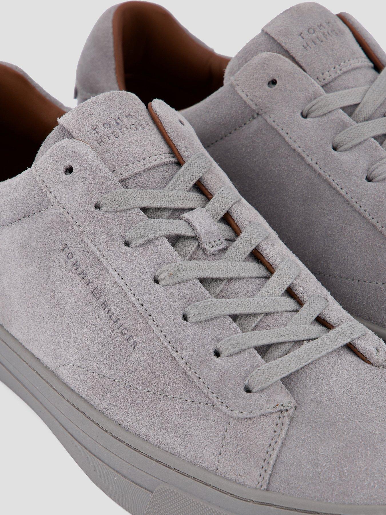 Image 5 of 7 of Tommy Hilfiger Park Premium Suede Trainer - Universal Grey
