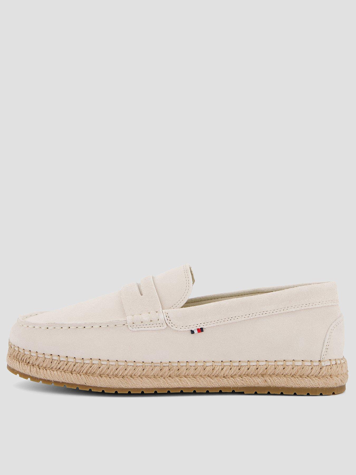 Tommy Hilfiger Flexible Suede Espadrille - Beige