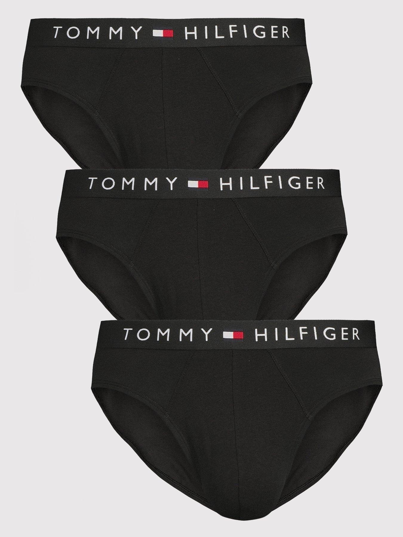 Tommy Hilfiger 3 Pack Everyday Essentials Briefs - Black