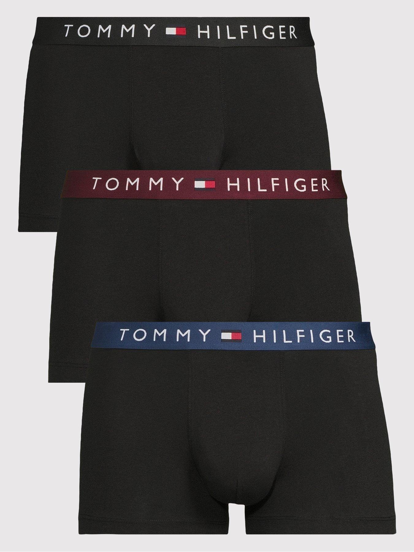 tommy-hilfiger-3-pack-everyday-essentials-trunks-black