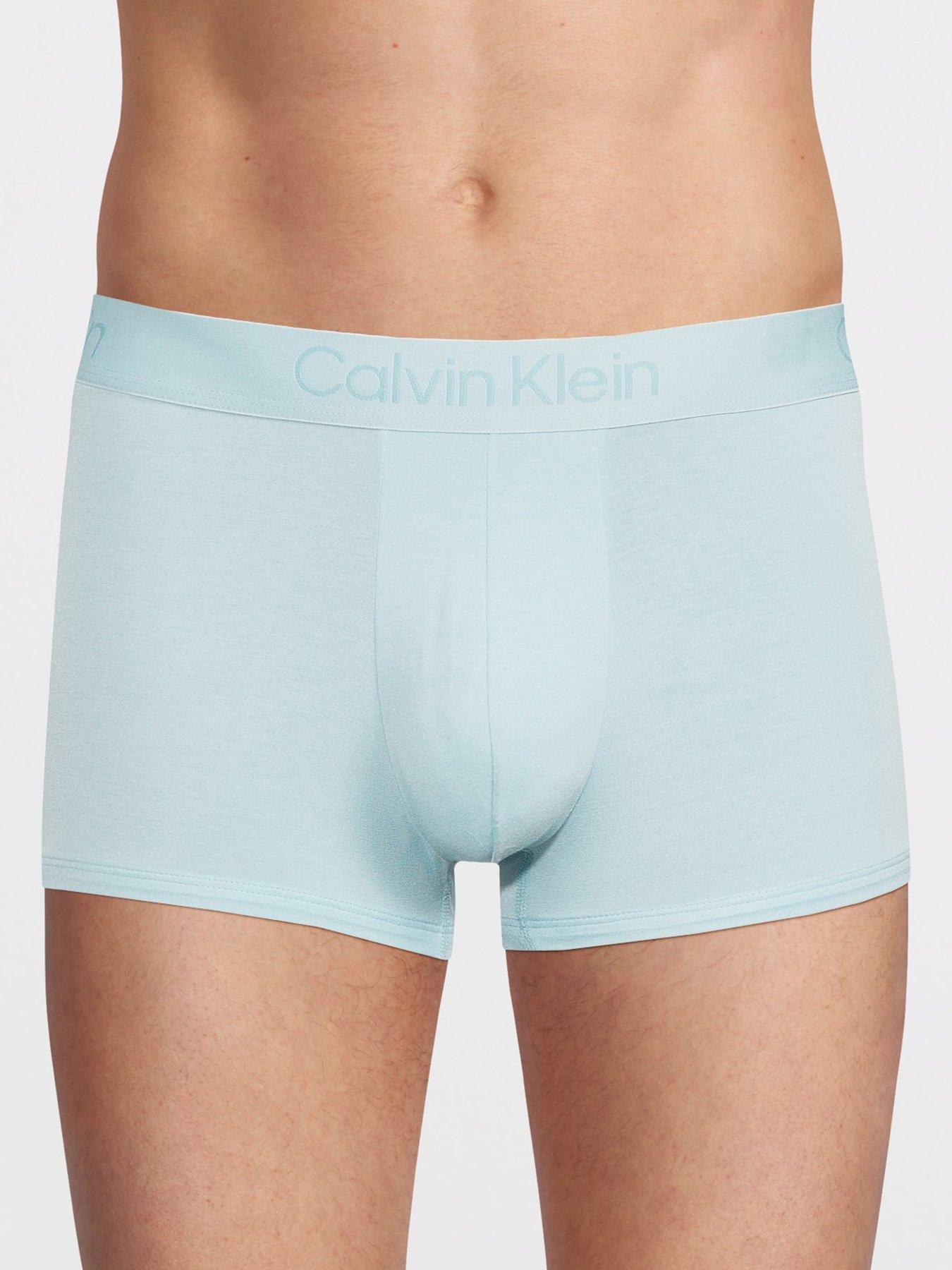 Image 2 of 4 of Calvin Klein Underwear 3 Pack Ultra Soft Modal Trunks - Assorted