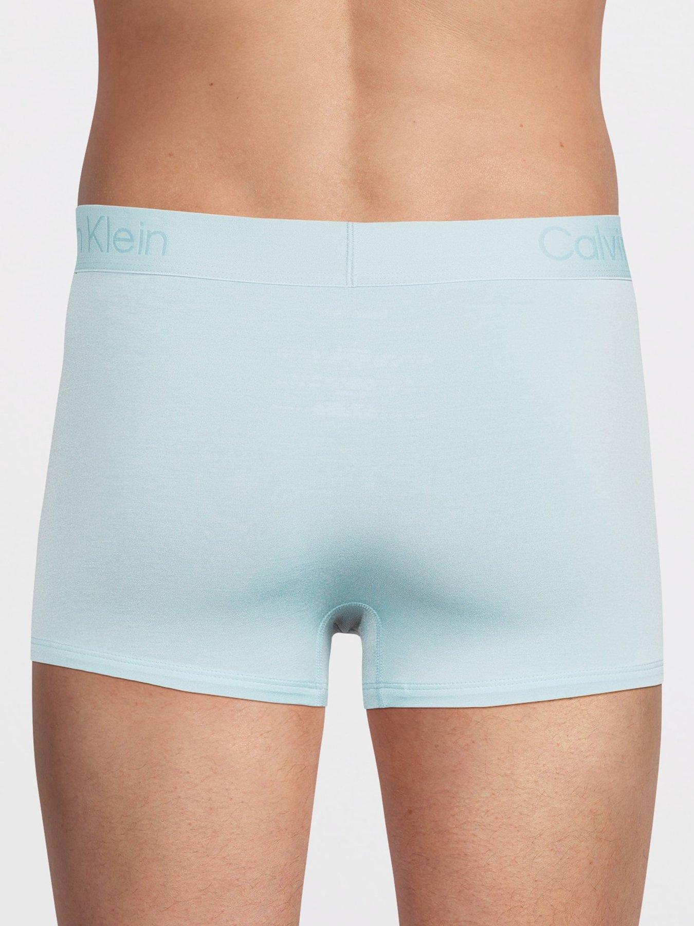 Image 3 of 4 of Calvin Klein Underwear 3 Pack Ultra Soft Modal Trunks - Assorted