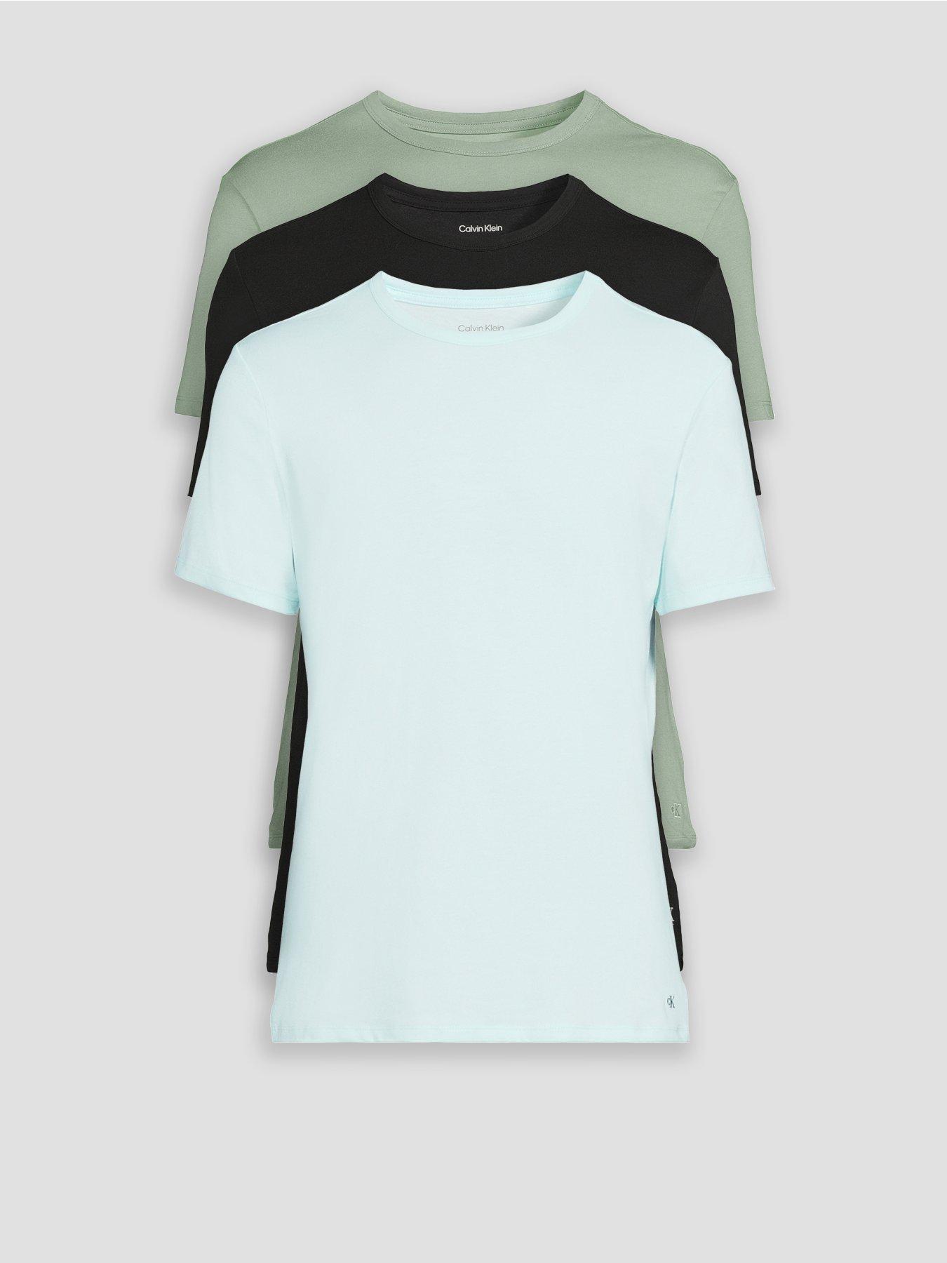 Calvin Klein Loungewear 3 Pack Microfibre T-Shirts - Assorted