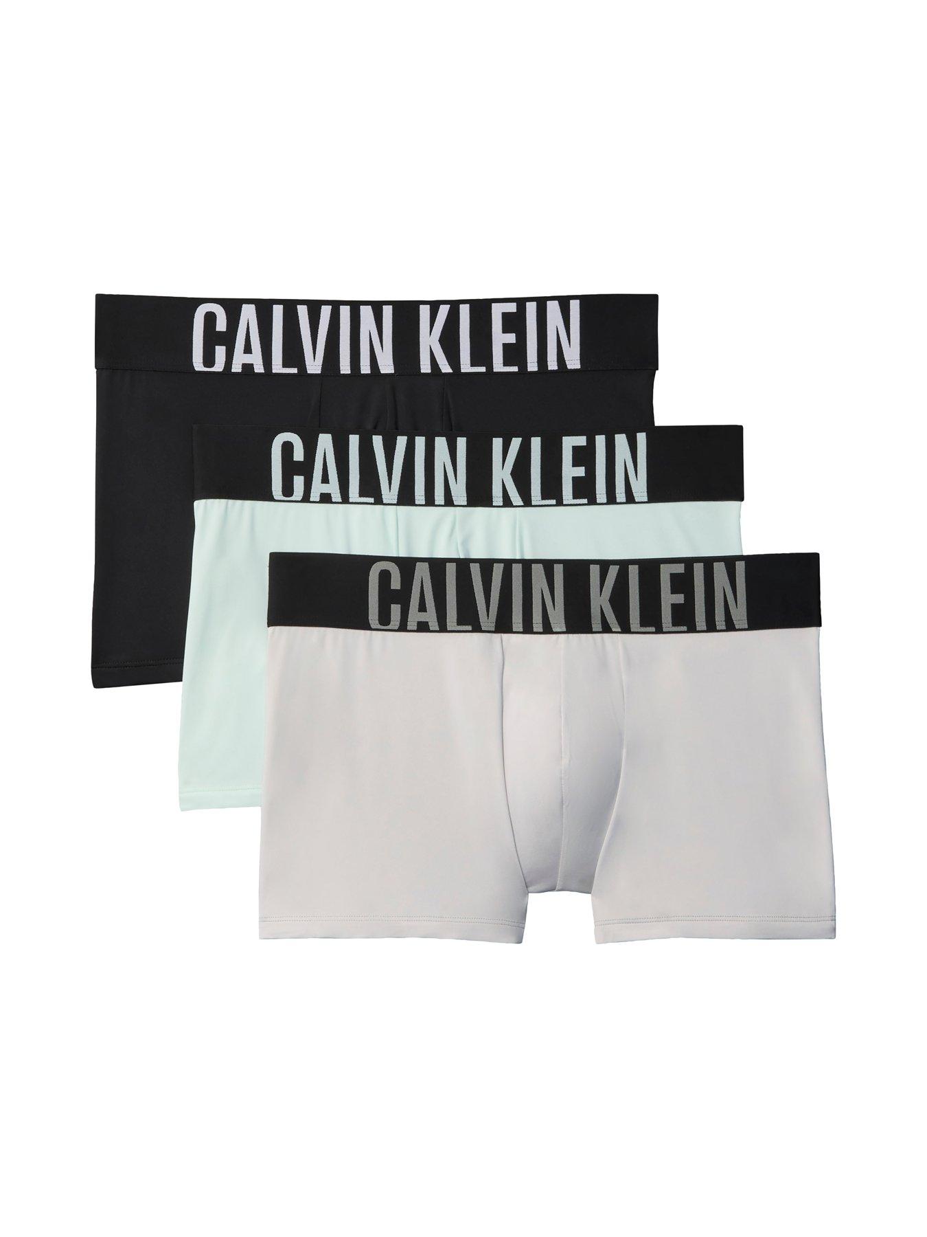 Calvin Klein Underwear Intense Power Micro Fibre 3 Pack Trunks - Assorted