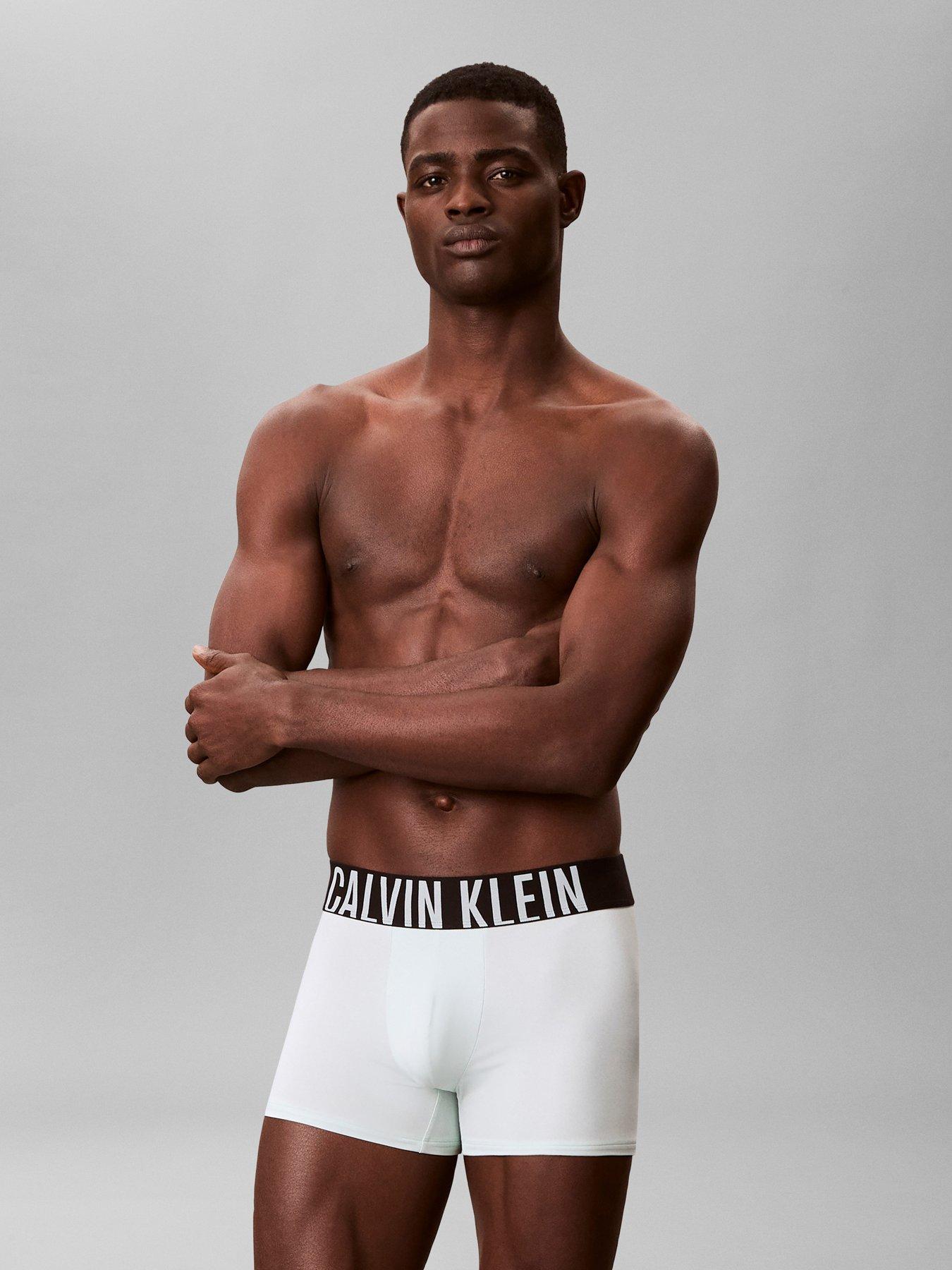 Image 2 of 5 of Calvin Klein Underwear Intense Power Micro Fibre 3 Pack Trunks - Assorted