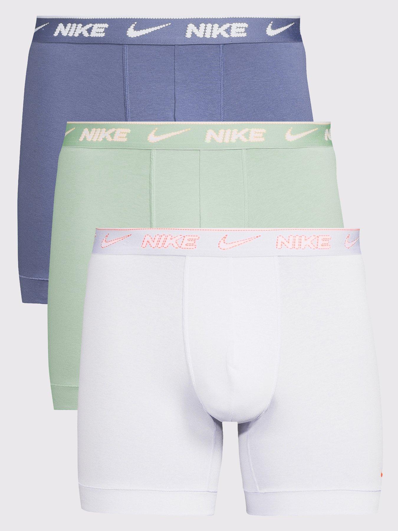 Image 1 of 3 of Nike Cotton Stretch 3 Pack Boxer Brief - Assorted
