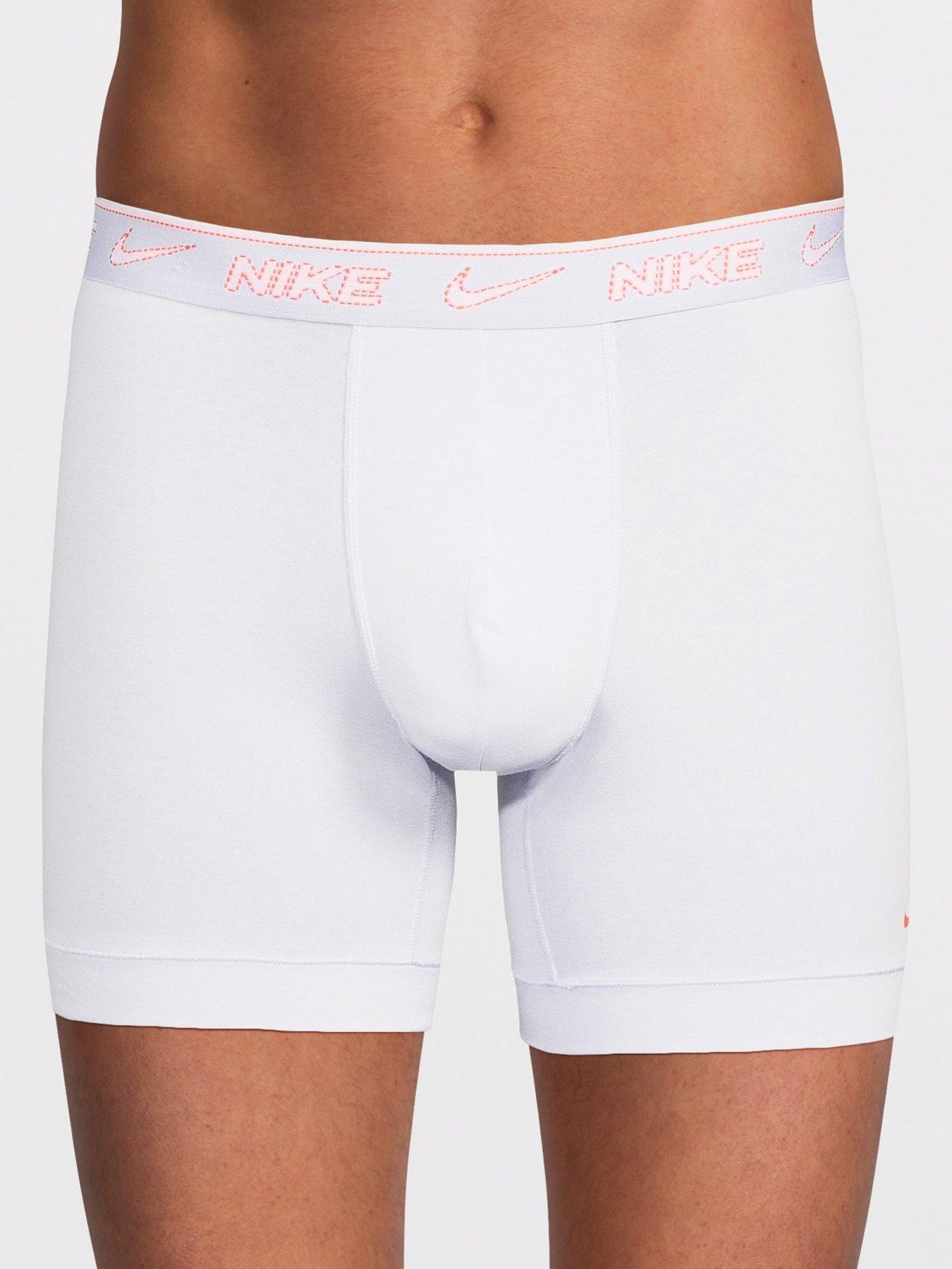 Image 2 of 3 of Nike Cotton Stretch 3 Pack Boxer Brief - Assorted